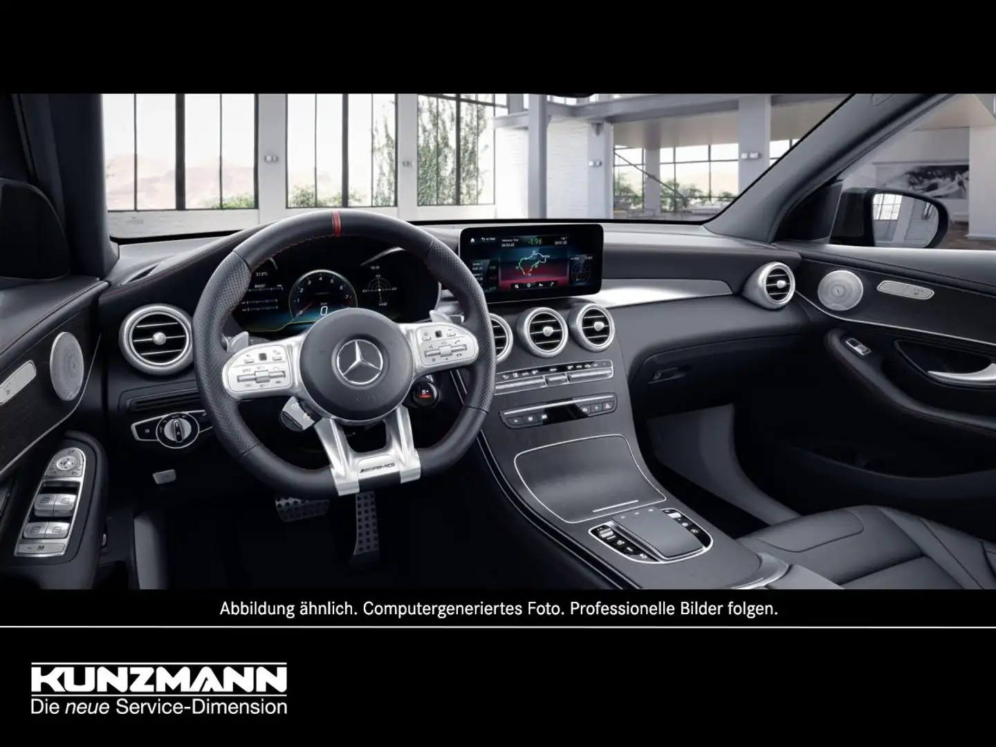 Mercedes-Benz GLC 43 AMG 4M Night Panorama Distronic HeadUp Weiß - 2
