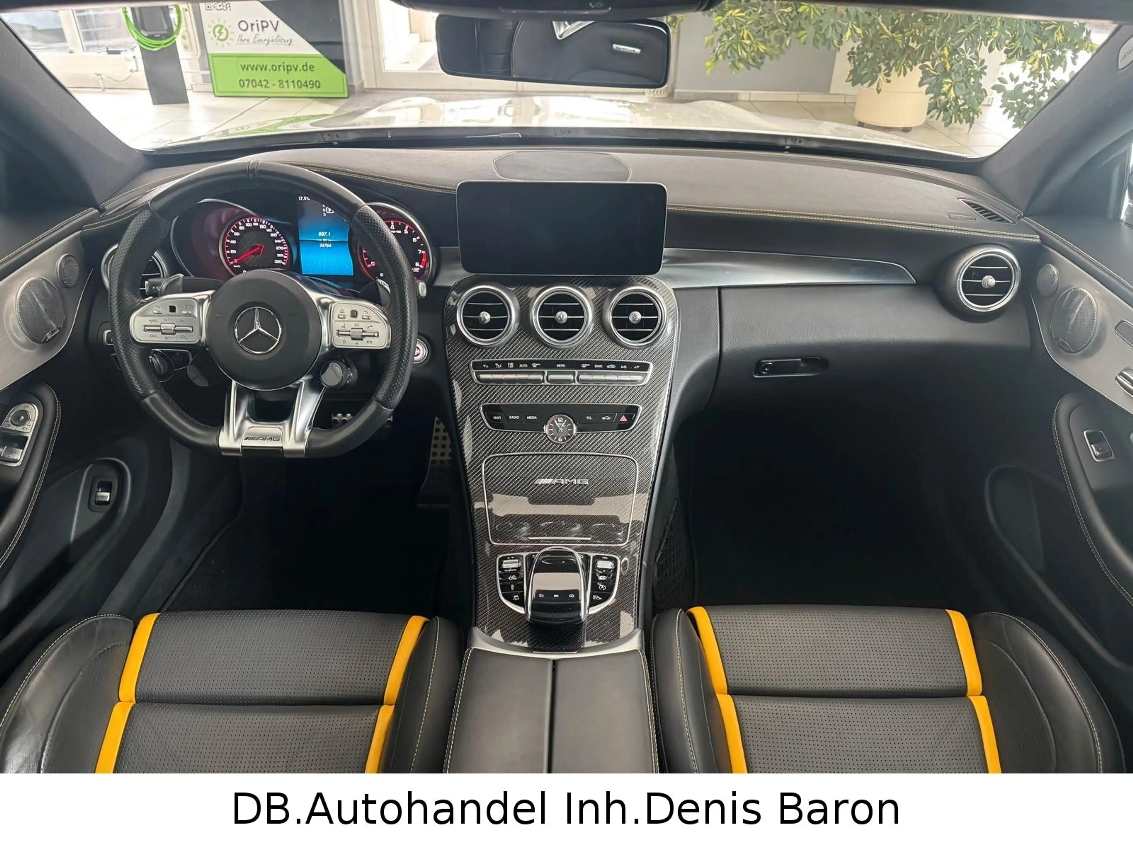 Mercedes-Benz C 63 AMG C 63s Coupé AMG Drivers Package Carbon HUD 360° — photo 13