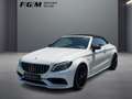Mercedes-Benz C 63 AMG Cabrio Burm|HUD|KeyGo|MBeam|TWA|360 Weiß - thumbnail 1
