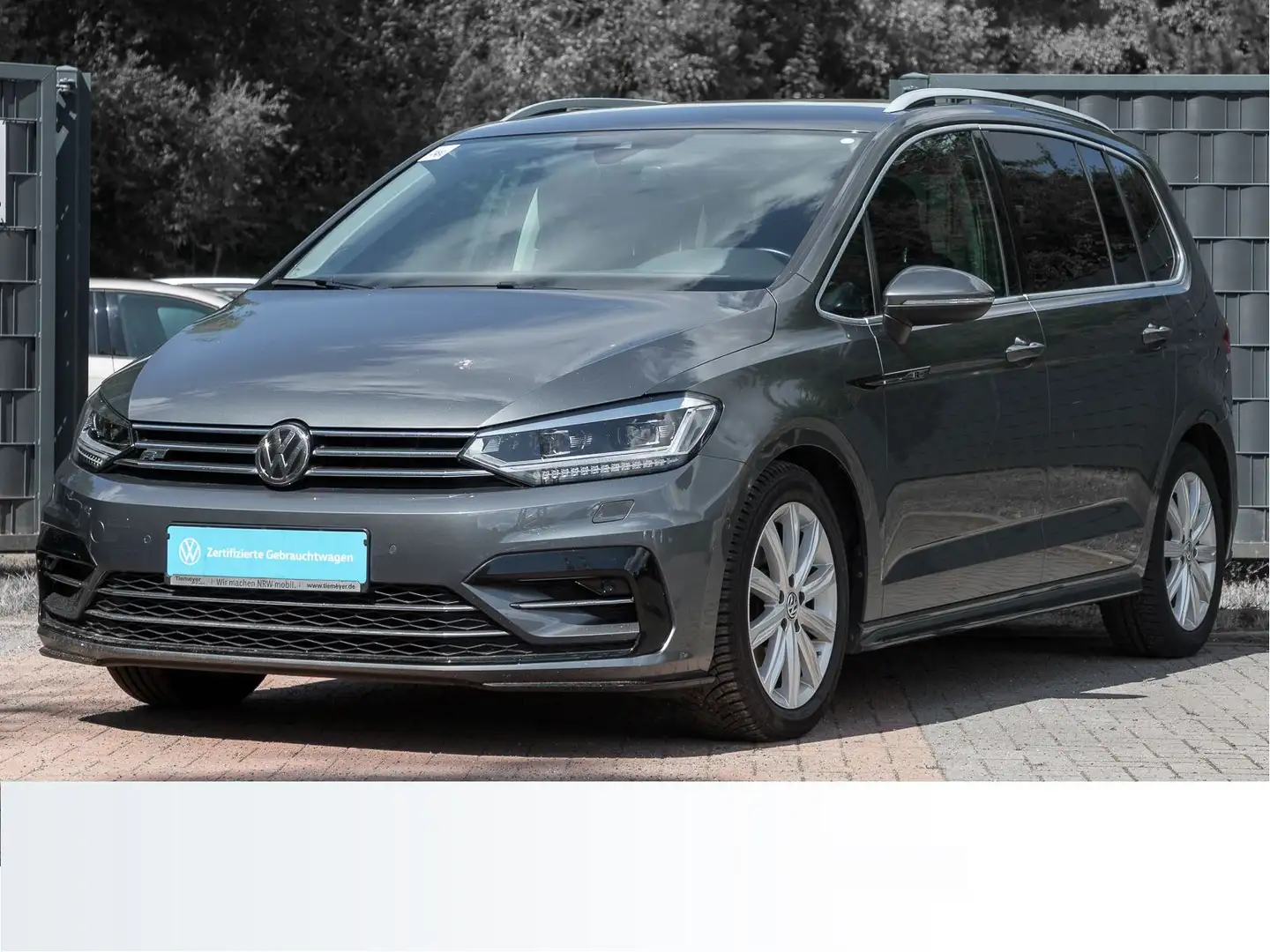 Volkswagen Touran 1.8 TSI DSG R-LINE NAVI STHZG AHK 7S Grau - 2