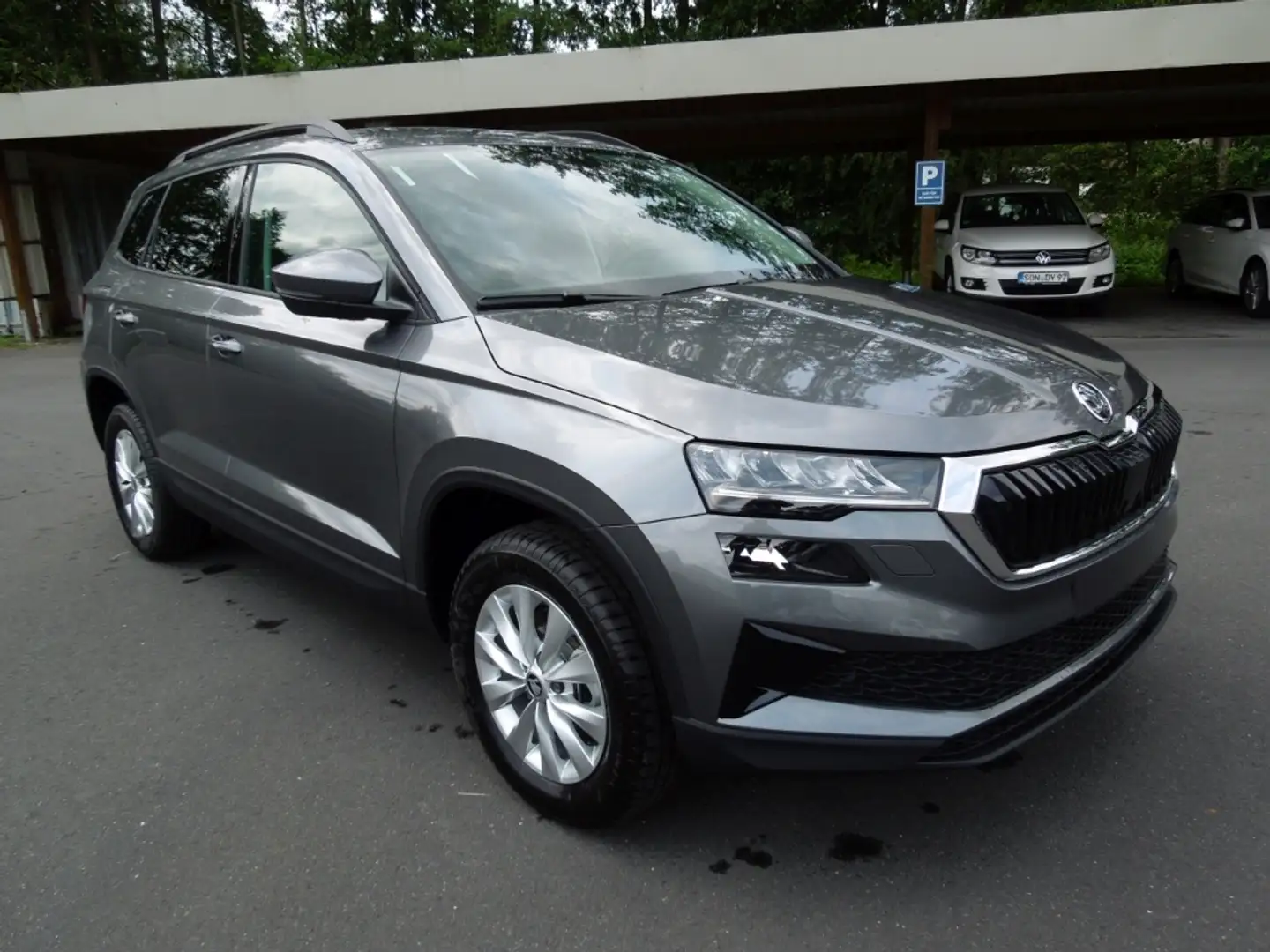 Skoda Karoq 1.5TSI DSG Selection/AHK/LED/Sitzheizung/Kamera Grau - 1