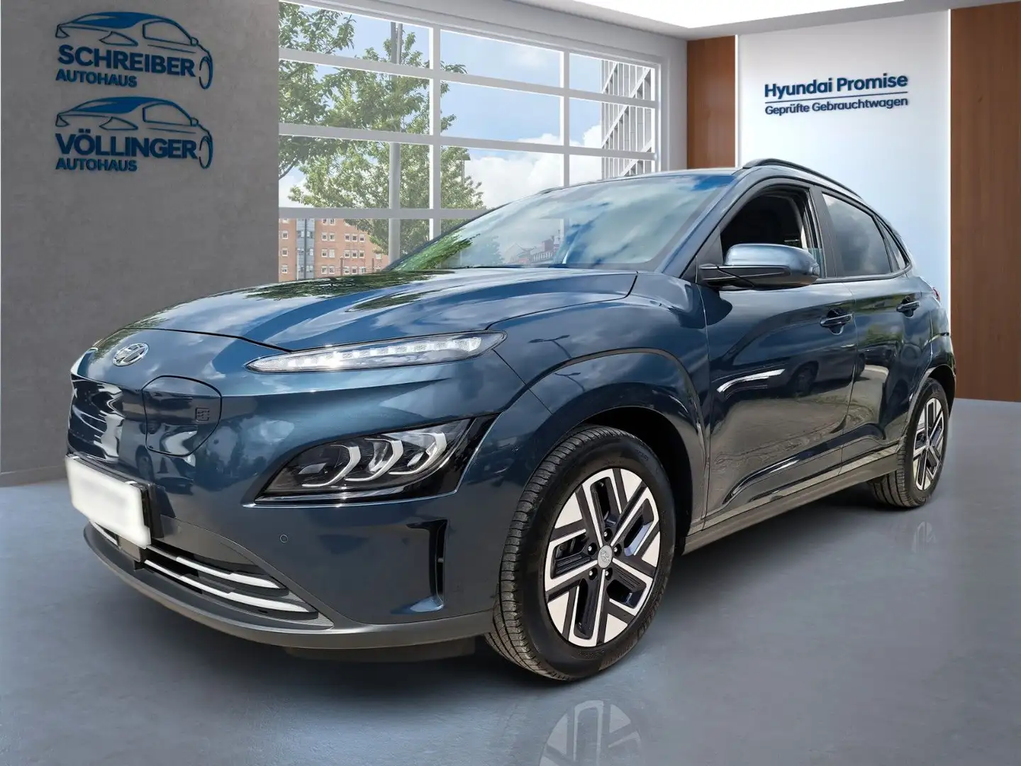Hyundai KONA Elektro plava - 1