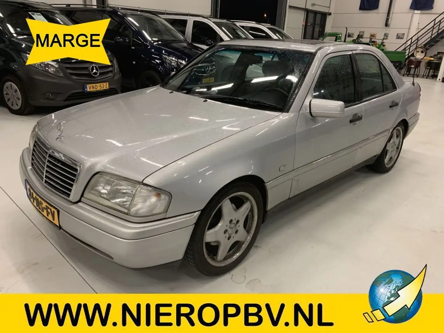 Mercedes-Benz C 280 Automaat Airco Dakraam 6 Cilinder ATP Tour MARGE Silver - 1