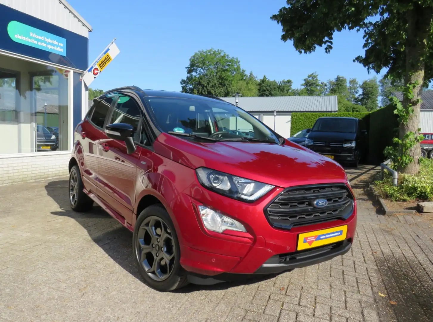 Ford EcoSport 1.0 EcoBoost ST-Line AUTOMAAT / NAVI / CAMERA Red - 2