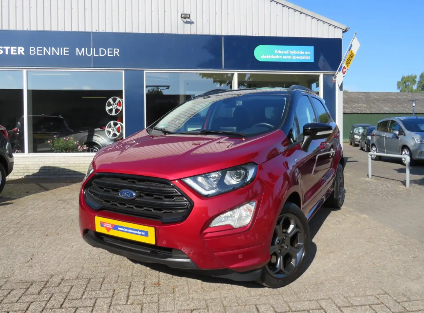 Ford EcoSport 1.0 EcoBoost ST-Line AUTOMAAT / NAVI / CAMERA Red - 1
