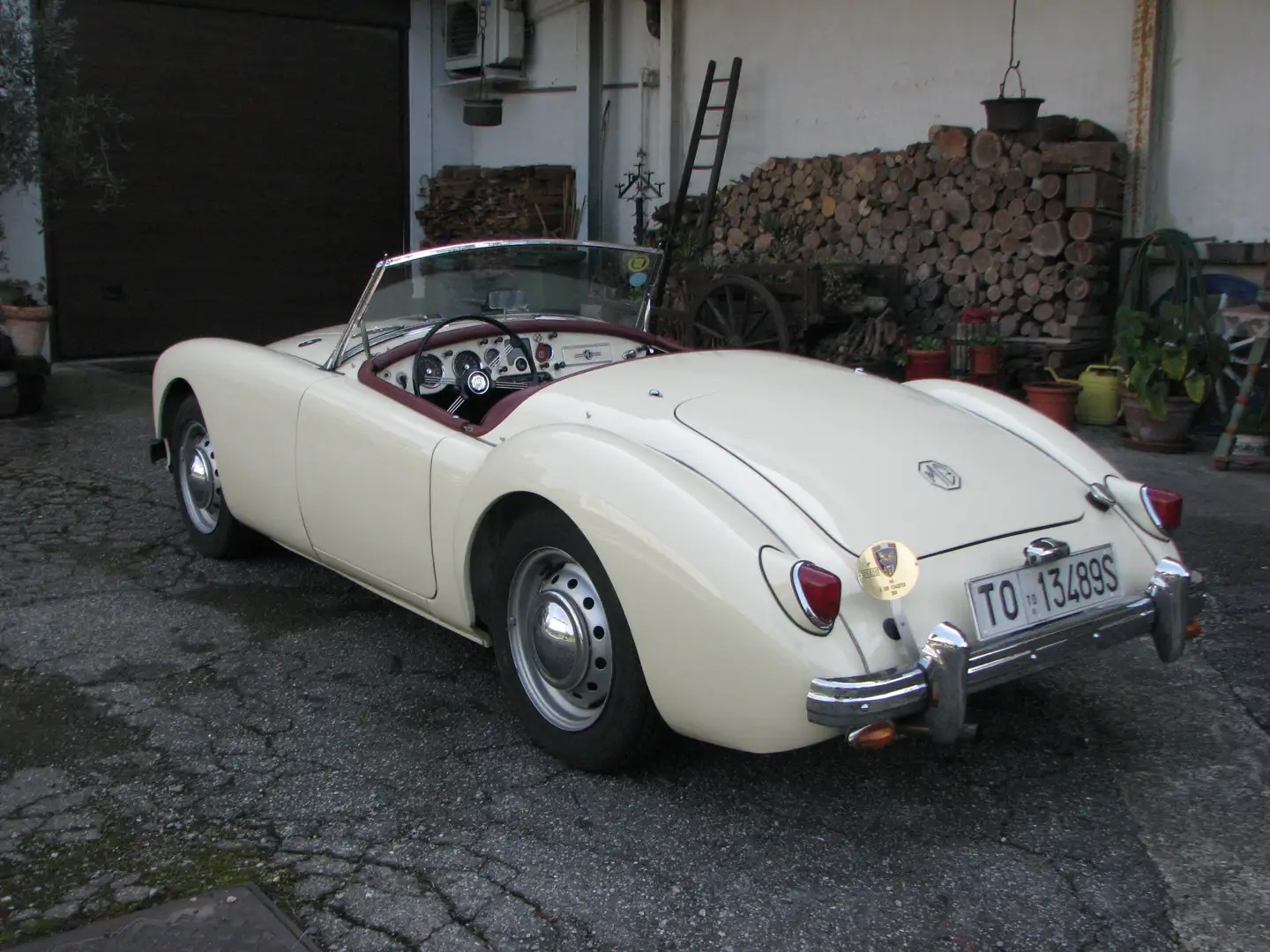 MG MGA MGA 1958 Weiß - 2