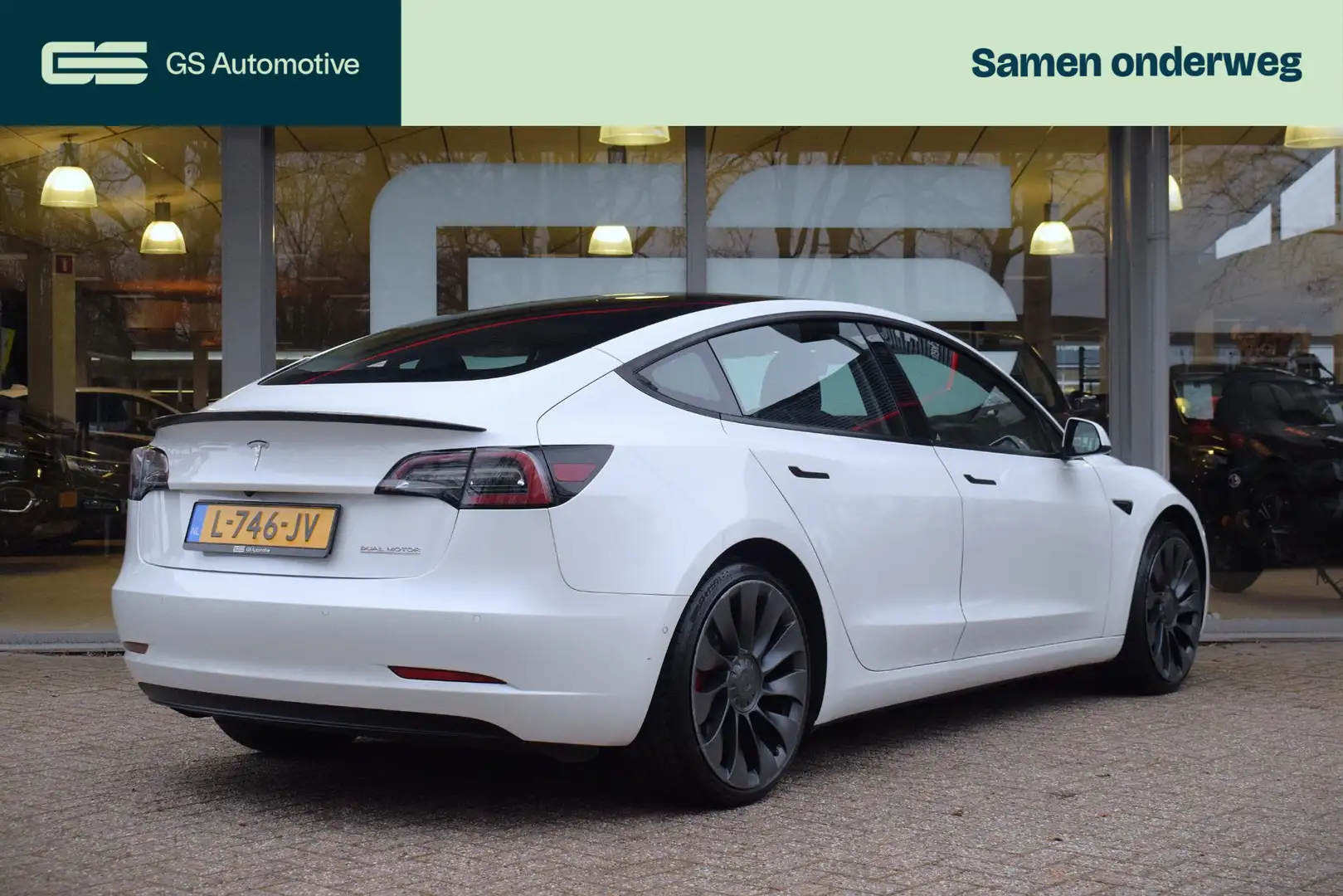 Tesla Model 3 Performance AWD 75 kWh |AUTOPILOT|PARELMOER|ACC Weiß - 2
