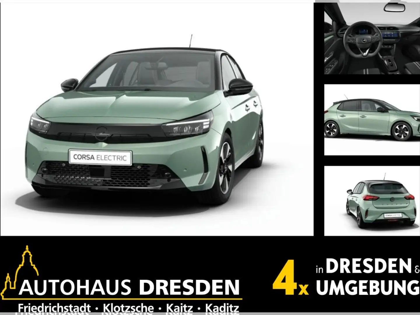 Opel Corsa-e Yes Grün - 1