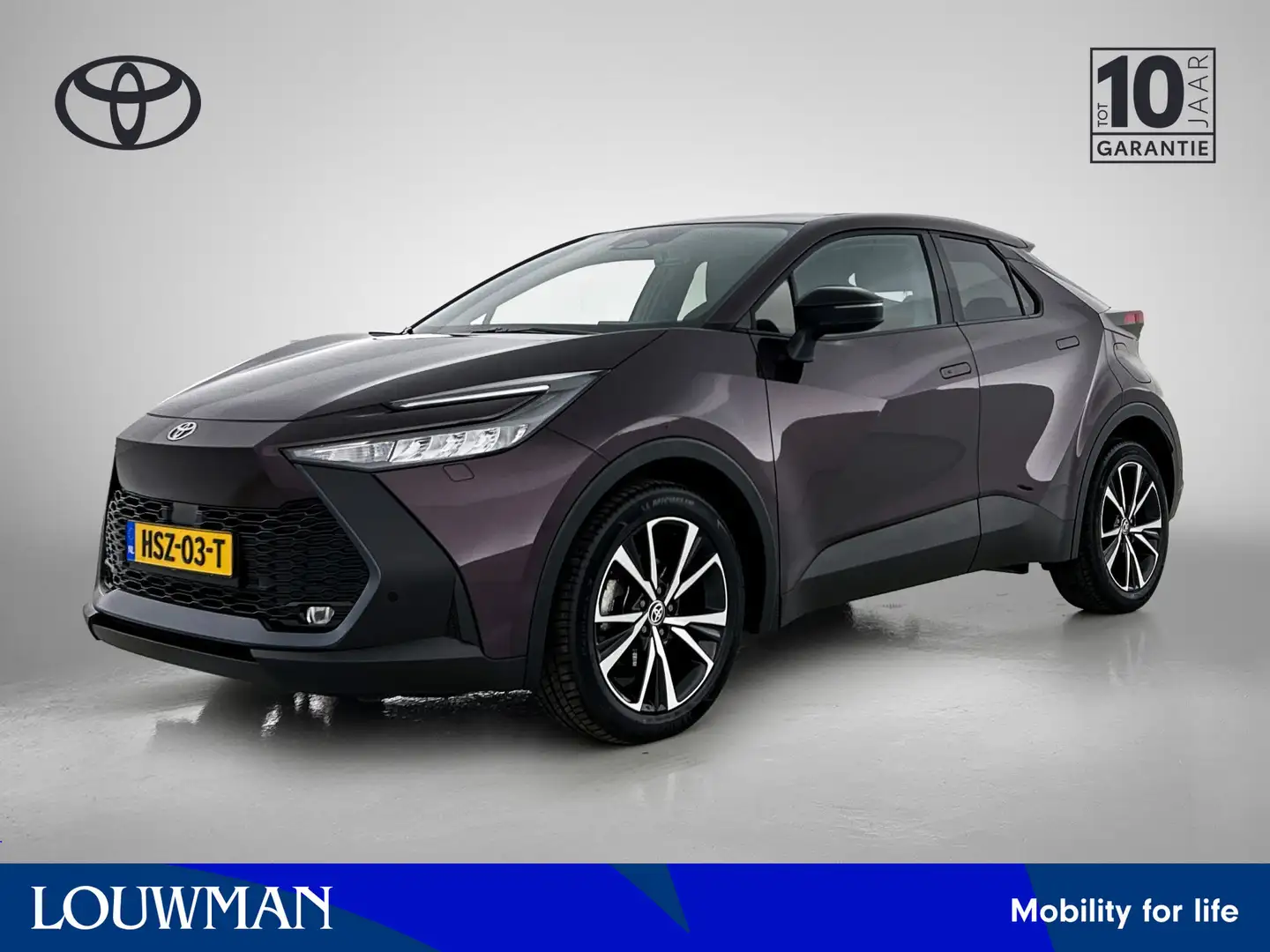Toyota C-HR 1.8 Hybrid 140 Dynamic Paars - 1
