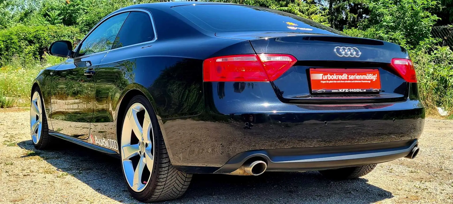 Audi A5 Coupé 3,0 TDI V6 quattro DPF Pickerl 6/2026+4 Schwarz - 2