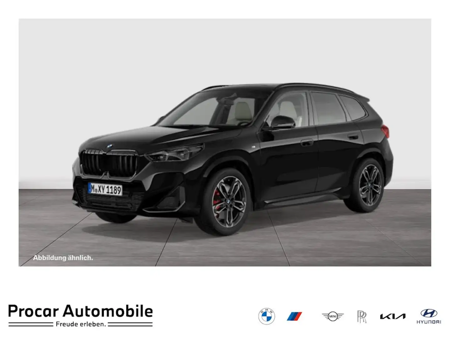 BMW X1 xDrive20d M Sport HUD PANO ACC AHK RFK NAVI Schwarz - 1