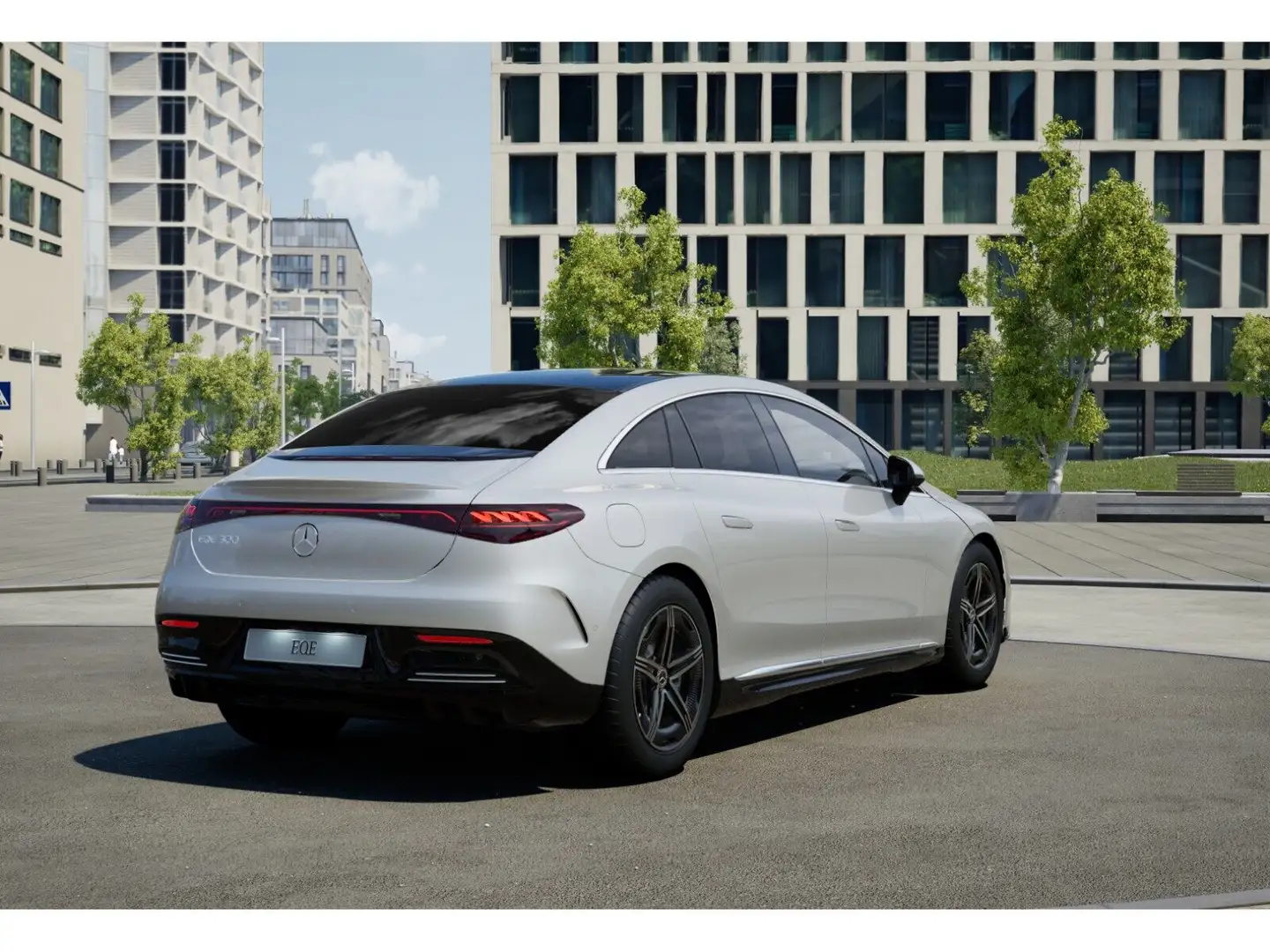 Mercedes-Benz EQE 300 AMG-Sport/DIGITAL/Hyper/Pano/HUD/Memo/19 Weiß - 2