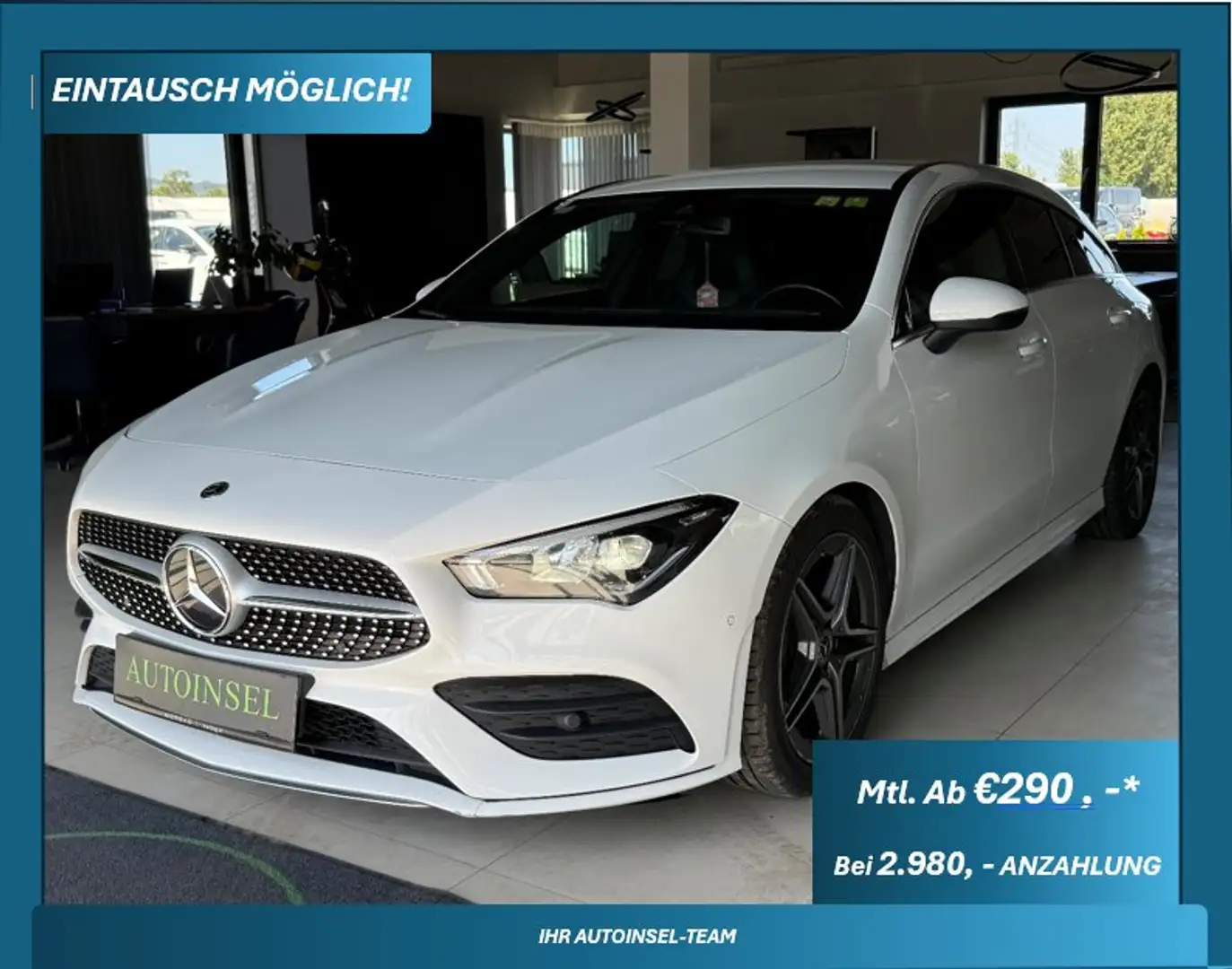 Mercedes-Benz CLA 180 CLA 180 d AMG-Sportpaket Blanc - 1