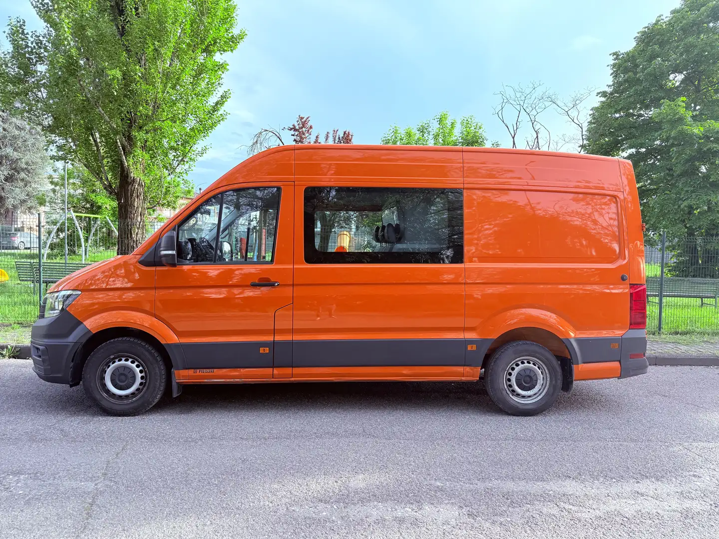 Volkswagen CRAFTER- 2019 MISTO 6 POSTI !!! OK PERMUTE Naranja - 2
