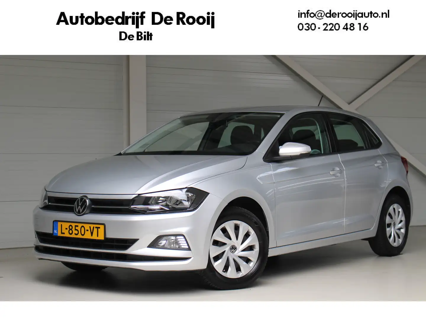 Volkswagen Polo 1.0 TSI Comfortline Navigatie | Airco | Centrale v Zilver - 1