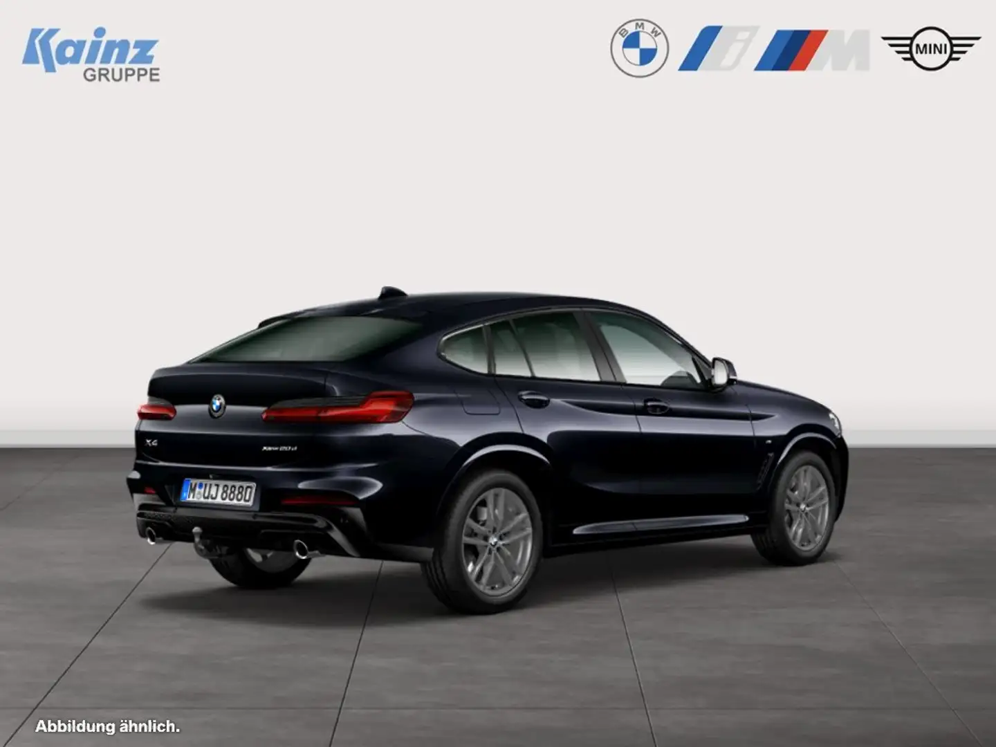 BMW X4 xDrive20d (2017 - 2019) Schwarz - 2