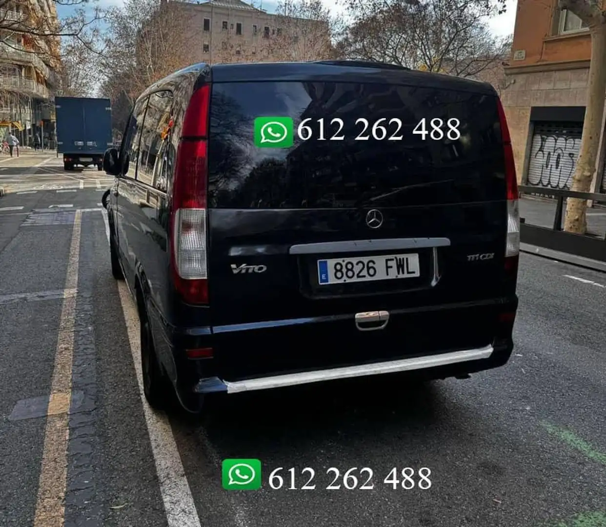 Mercedes-Benz Vito Vito 4x4 115CDI L Extralarga Black - 1