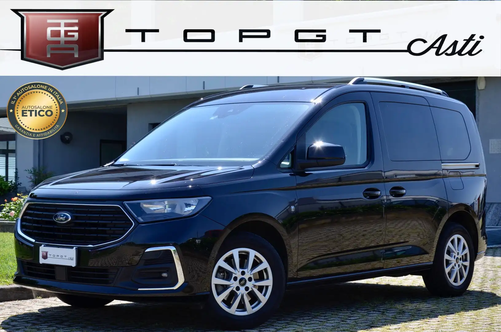 Ford Tourneo Connect TITANIUM 1.5 114cv 7 POSTI, IVA COMPRESA, GAR. UFF Nero - 1
