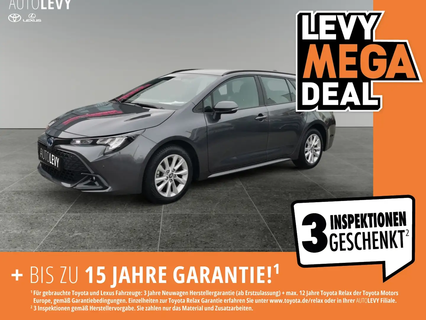 Toyota Corolla 1.8 Touring Sport Navi*Carplay*PDC*SHZ Grau - 1