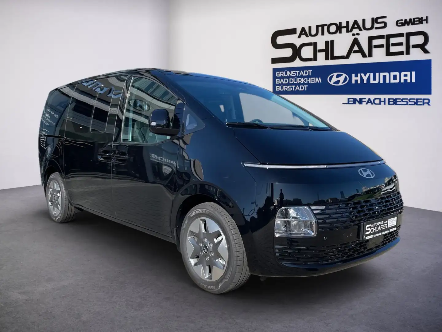 Hyundai STARIA STARIA 1.6 T-GDI Hybrid Prime 9-Sitzer Park-PAke Nero - 2