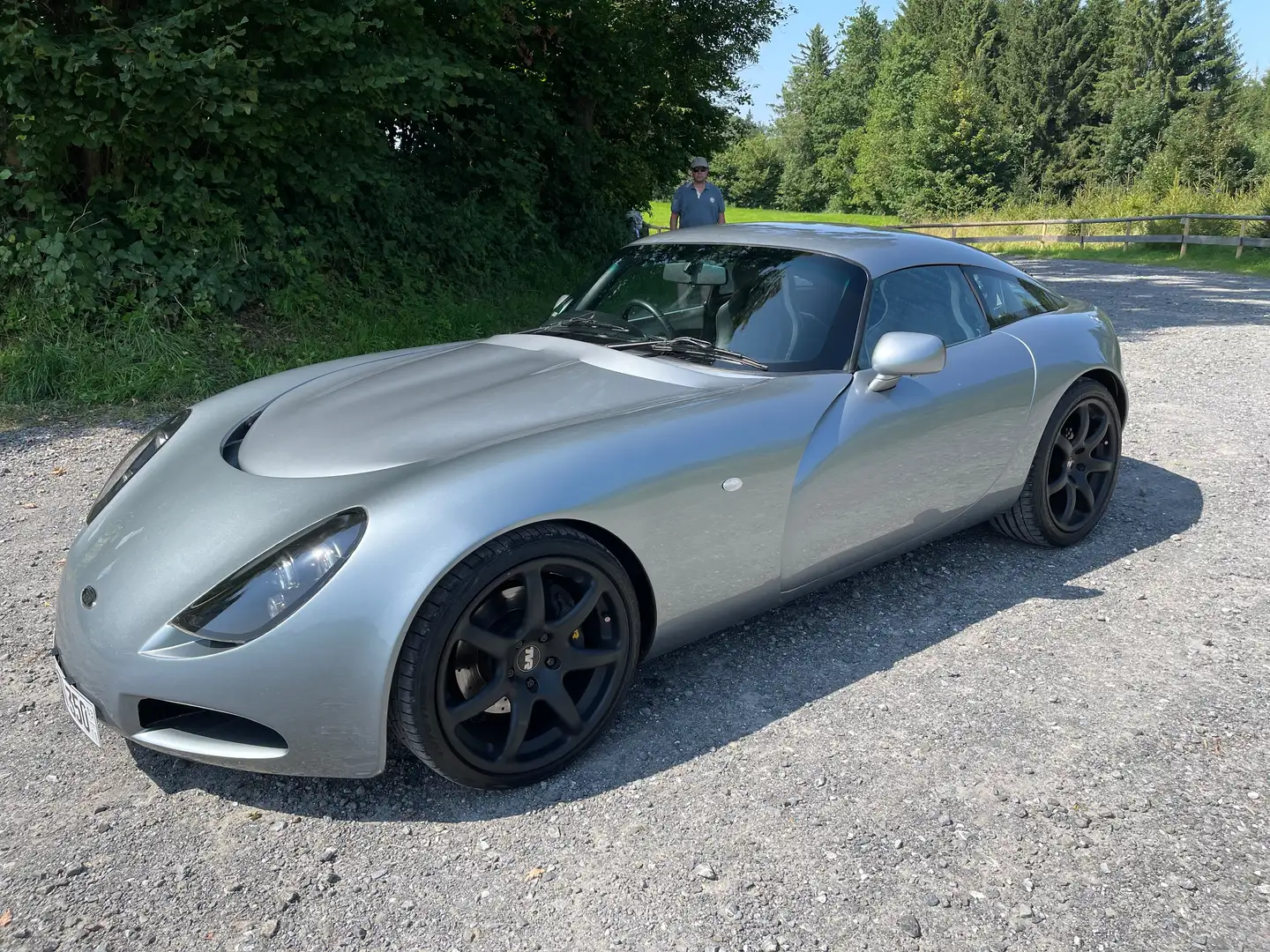 TVR T350 Coupe Srebrny - 1