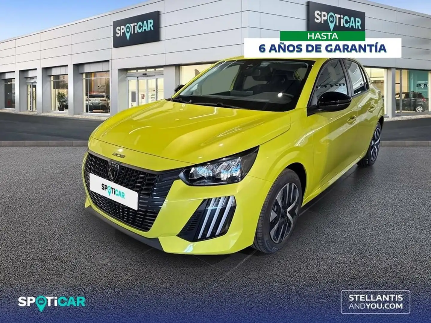 Peugeot 208 Gasolina 100 S&S 6 Vel MAN Style Jaune - 1