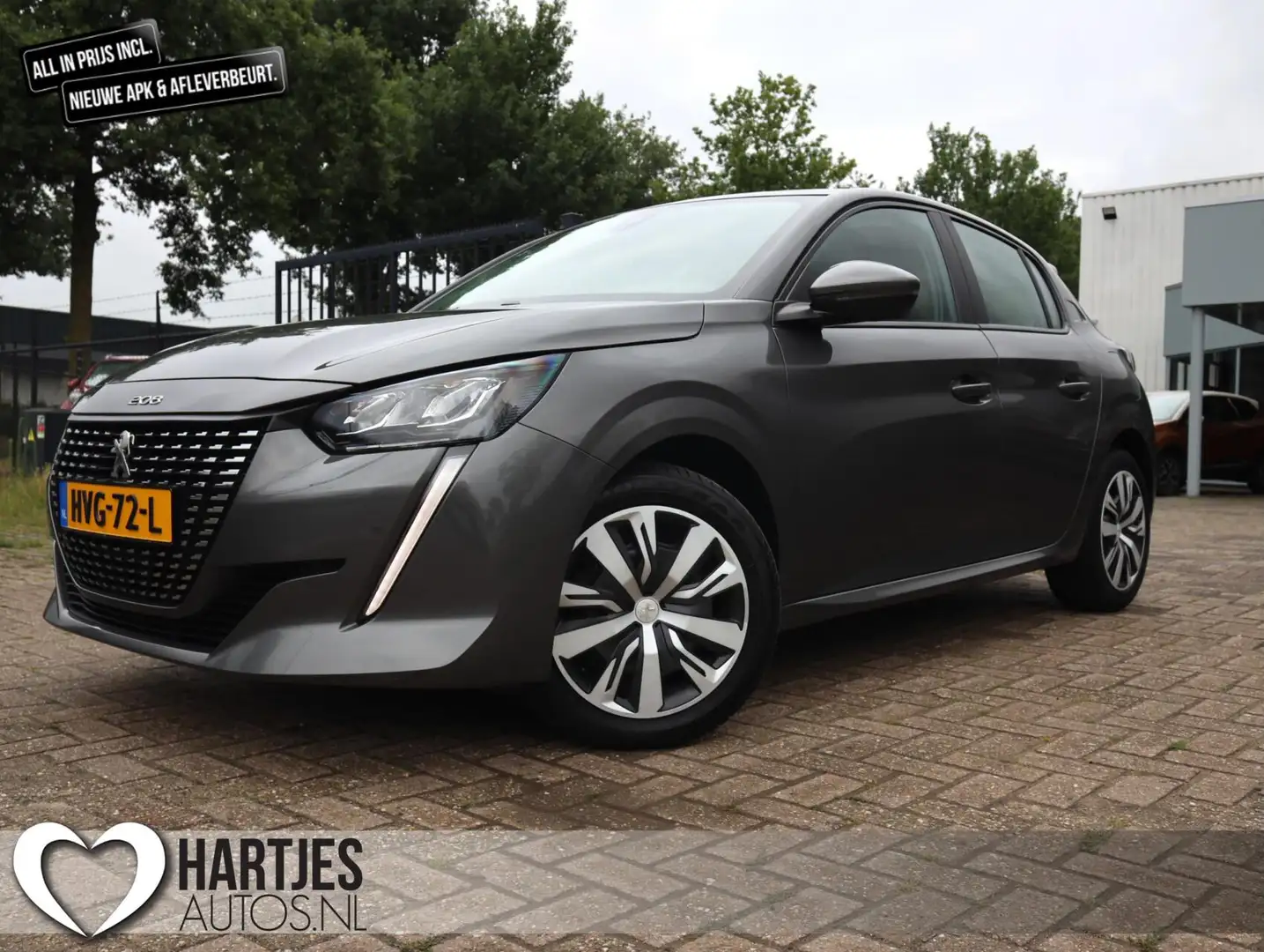 Peugeot 208 1.2 PureTech Active Pack Automaat (Vol-Opties!) Gris - 1