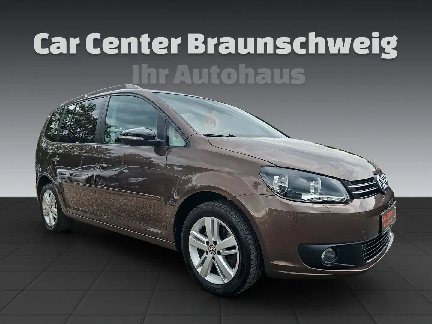 Volkswagen Touran 2.0 TDI Match +Navi+7-Sitzer Brun - 2