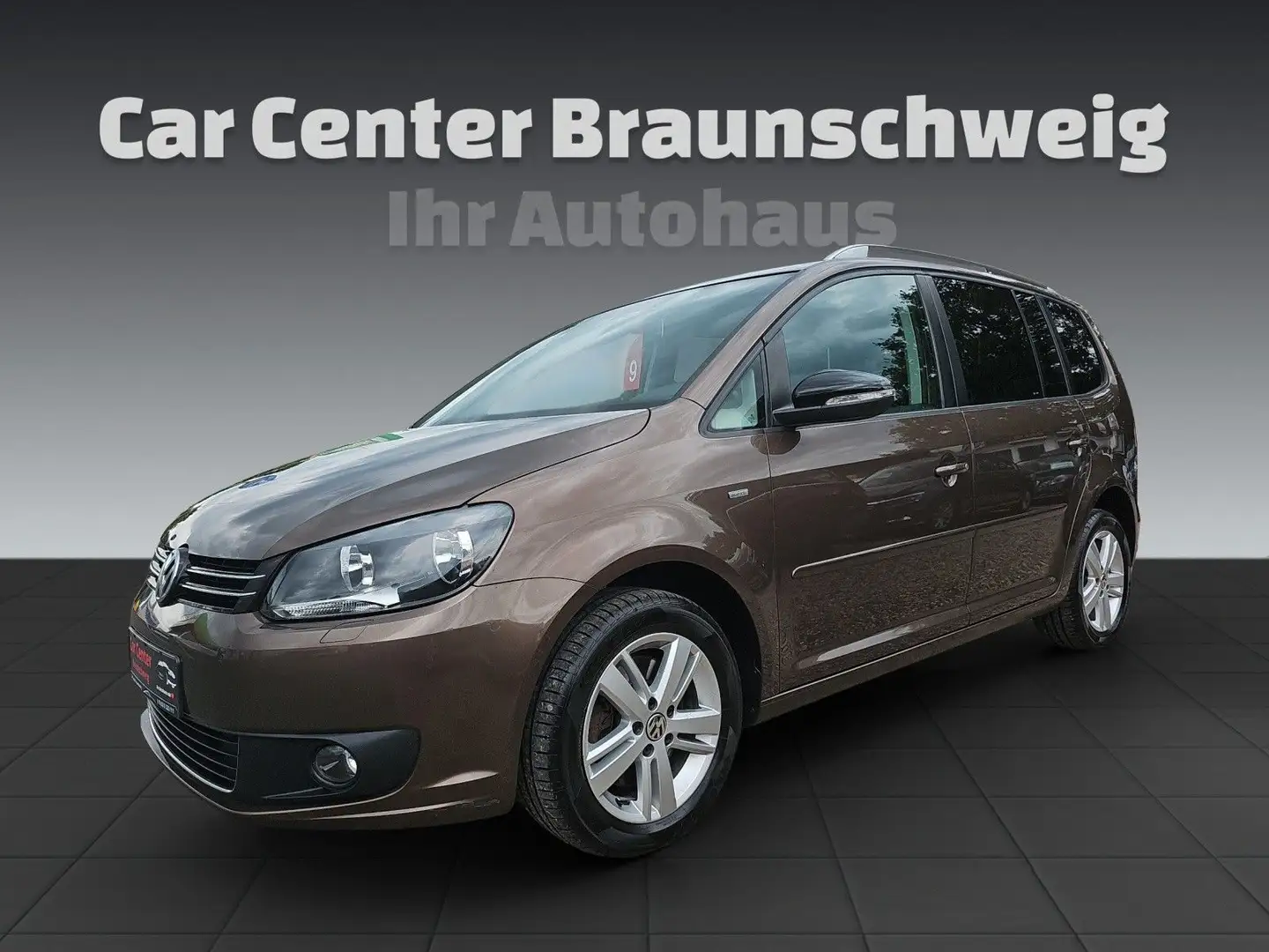 Volkswagen Touran 2.0 TDI Match +Navi+7-Sitzer Brun - 1