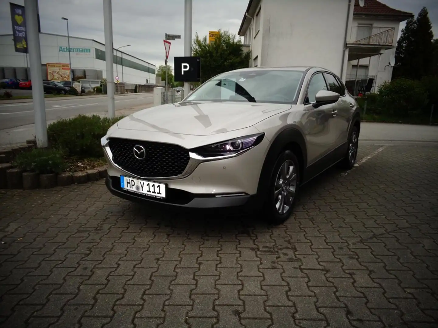 Mazda CX-30 2.0L e-SKYACTIV G 150ps 6AT FWD Exclusive-line DES Beżowy - 2