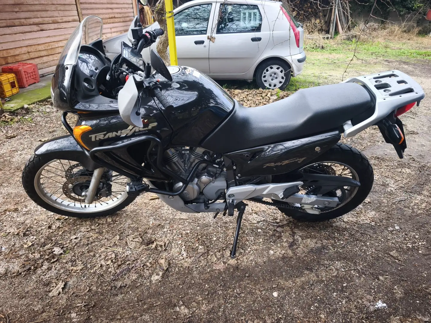Honda Transalp Negro - 1