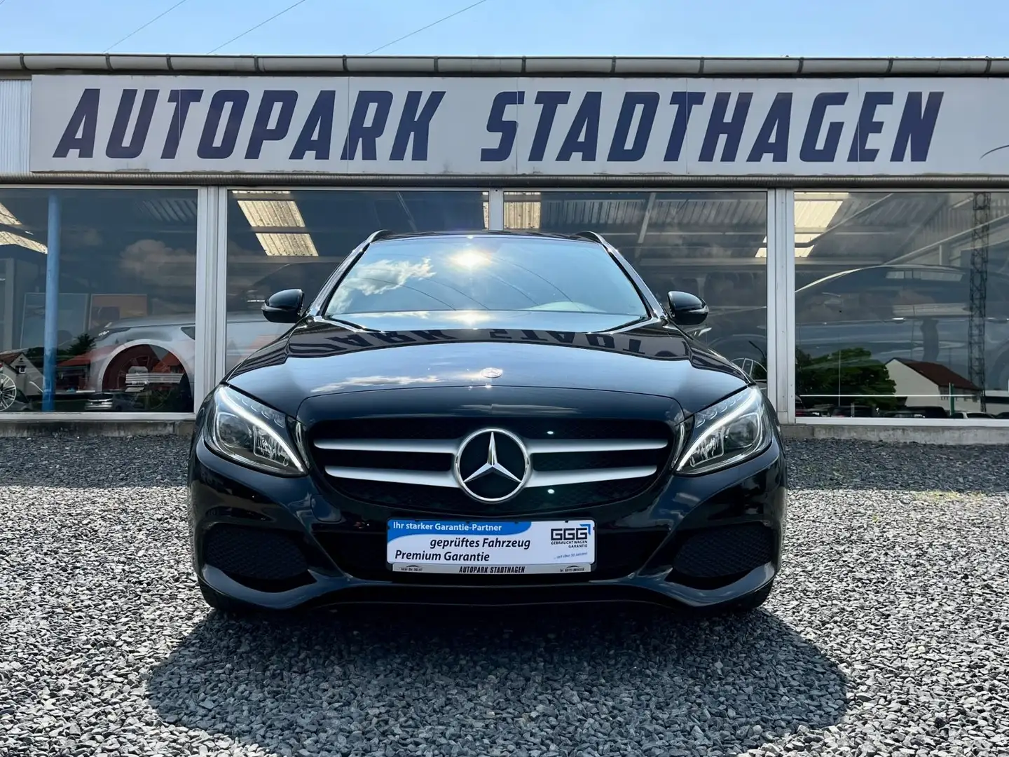 Mercedes-Benz C 220 T d AHK/Business Plus/TEMPOMAT Zwart - 2