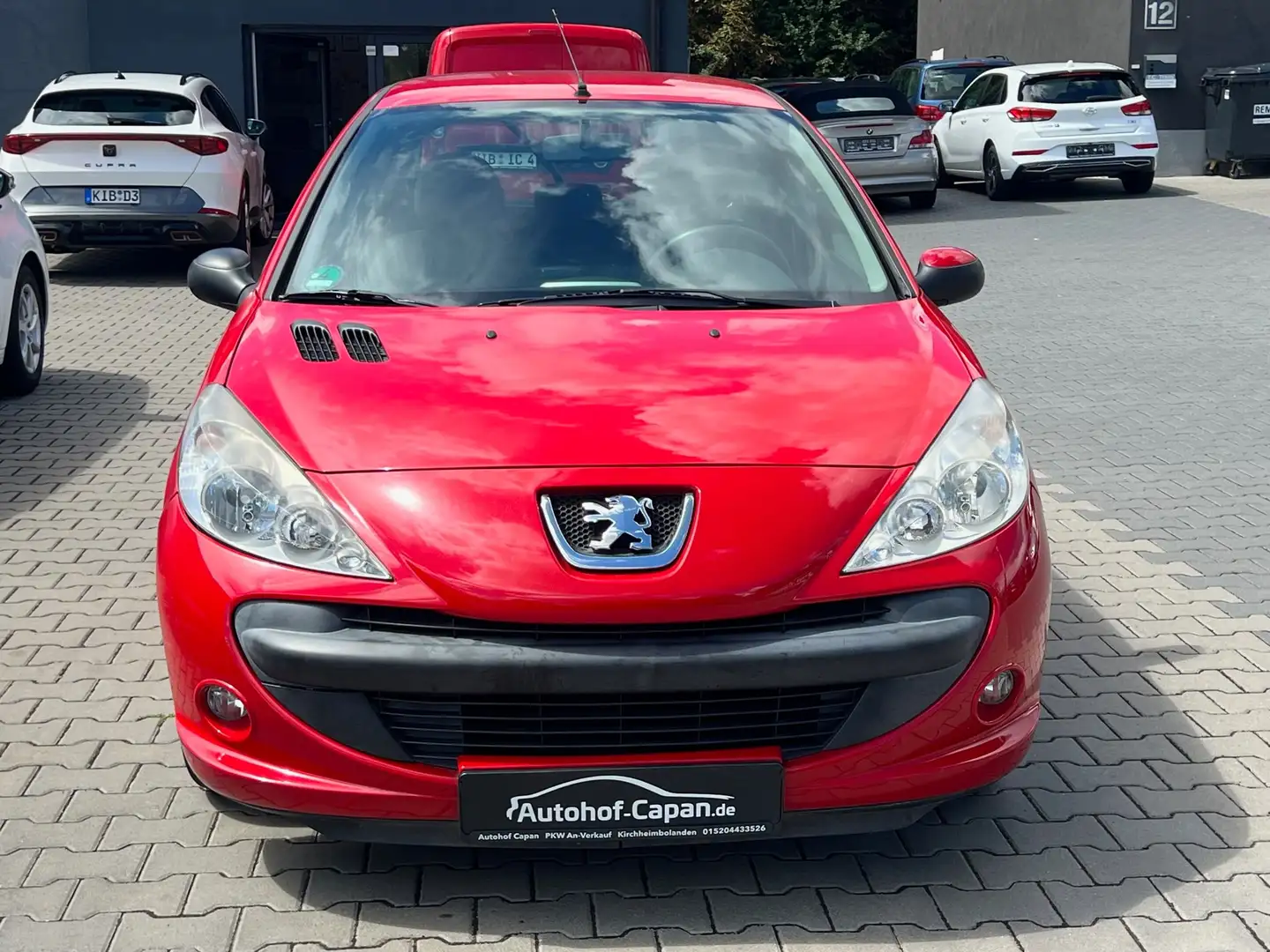Peugeot 206 206 +/2Ha/Klima/Tüv 10.27/PDC/Allwetter/Alus/ZV Rot - 2