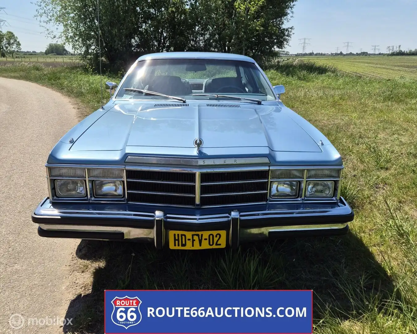 Chrysler Le Baron Coupe 1979 | Route 66 Auctions Azul - 1