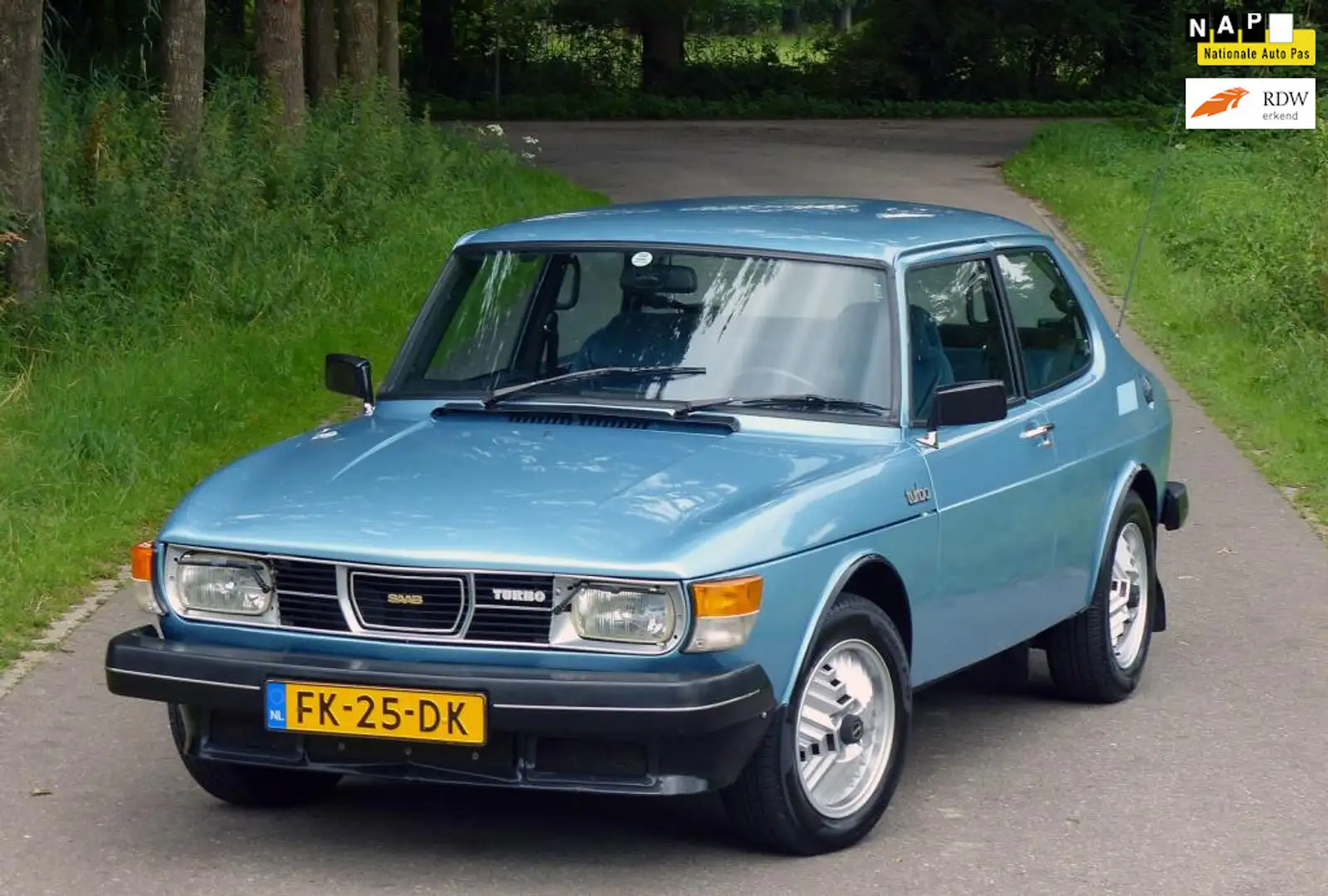 Saab 99 2.0 Turbo 2 Azul - 1