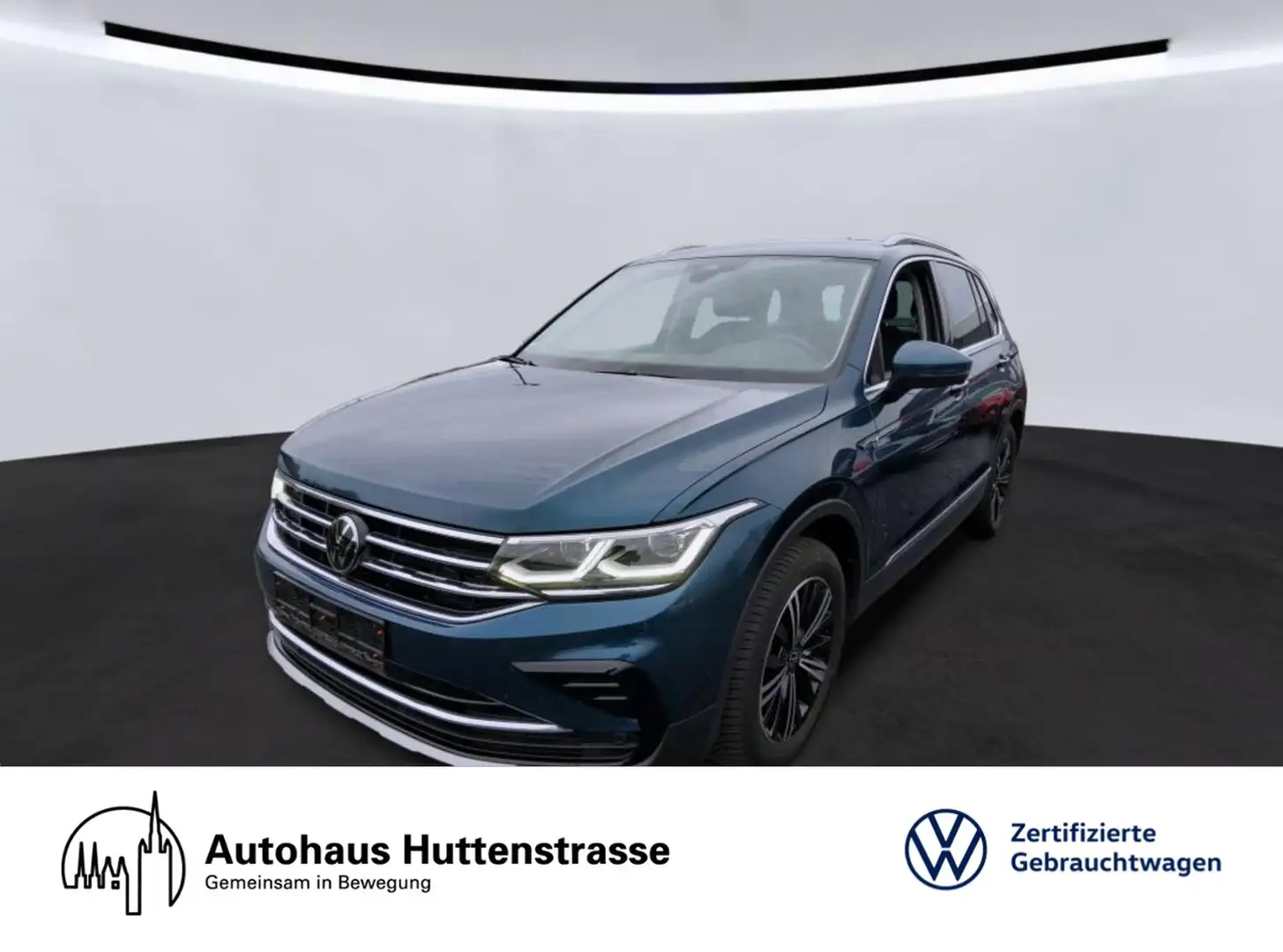 Volkswagen Tiguan 1.5 TSI DSG Elegance MATRIX VIRTUAL AHK Blau - 1