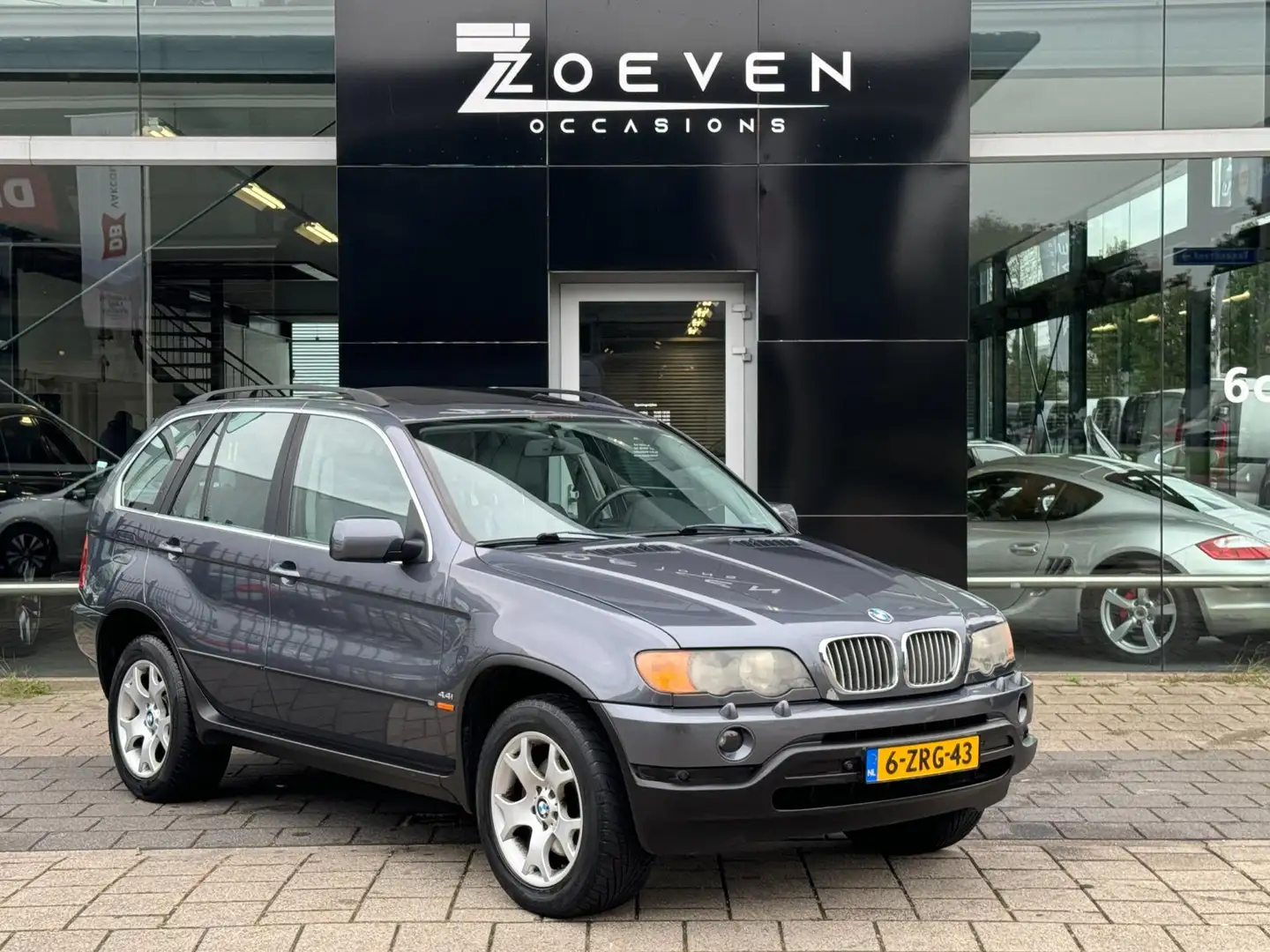 BMW X5 4.4i youngtimer! lage kmstand! Šedá - 2