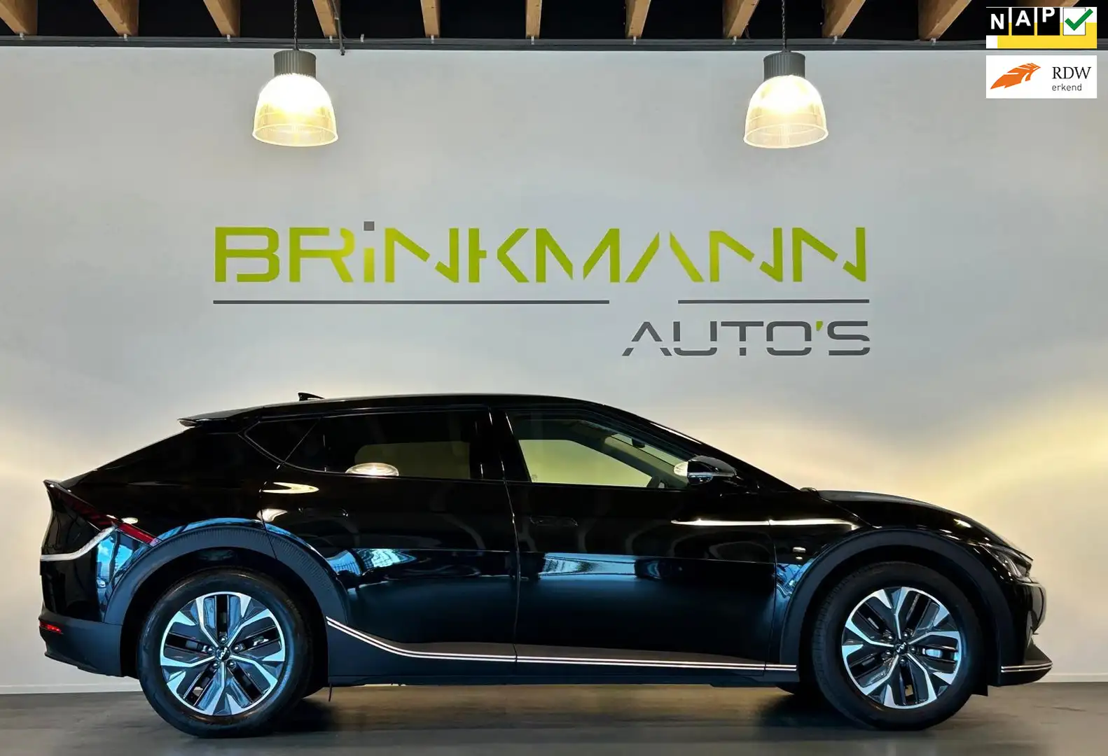 Kia EV6 Light Edition 58 kWh - Camera - BTW auto - Stoelve Zwart - 1