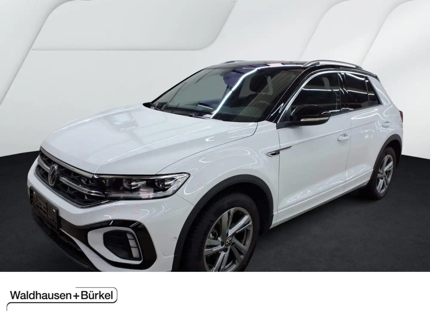 Volkswagen T-Roc 1.5 TSI DSG R-Line Klima Navi Rückfahrkamera Weiß - 1