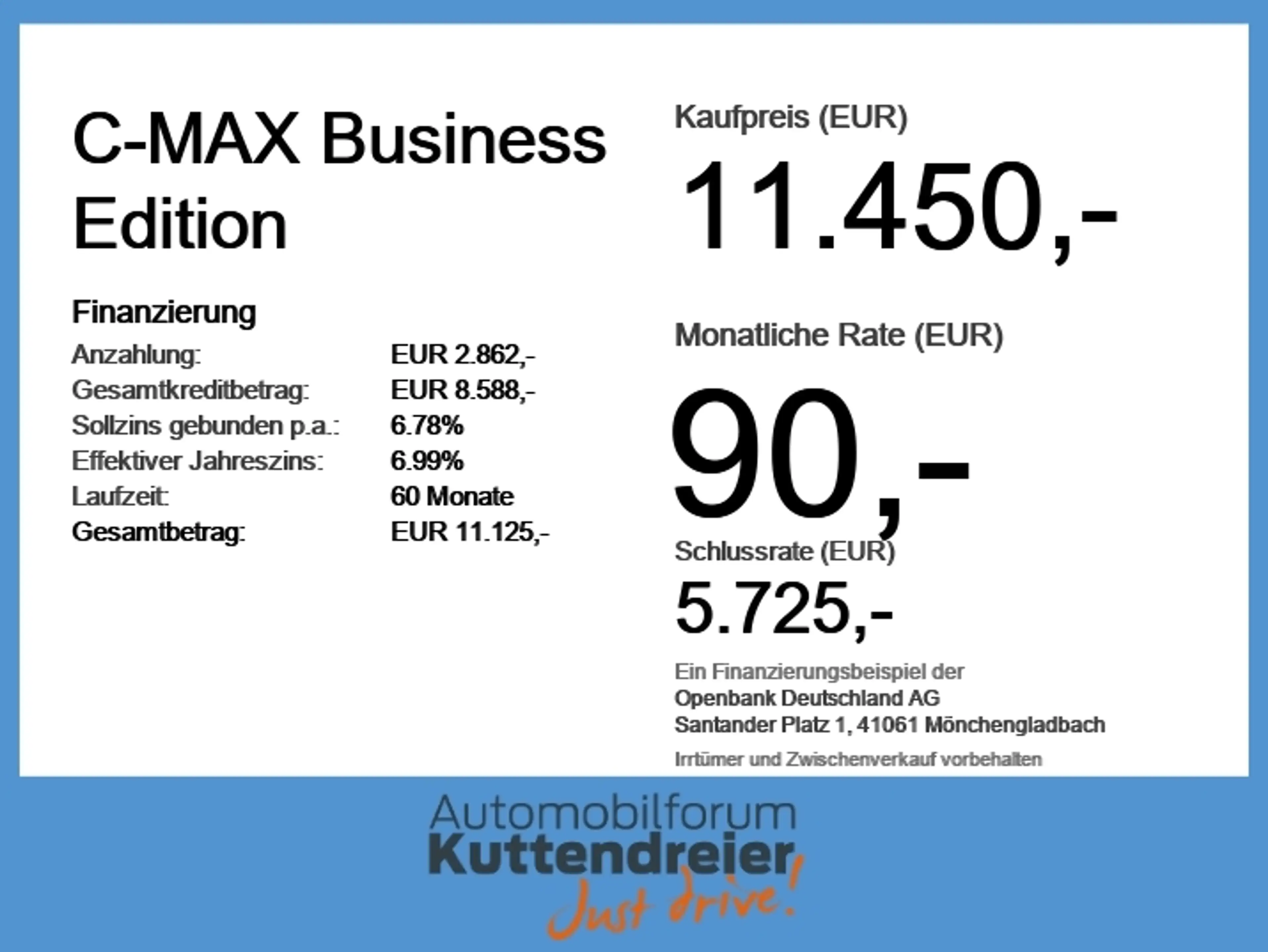 Ford C-Max Business Edition — photo 6