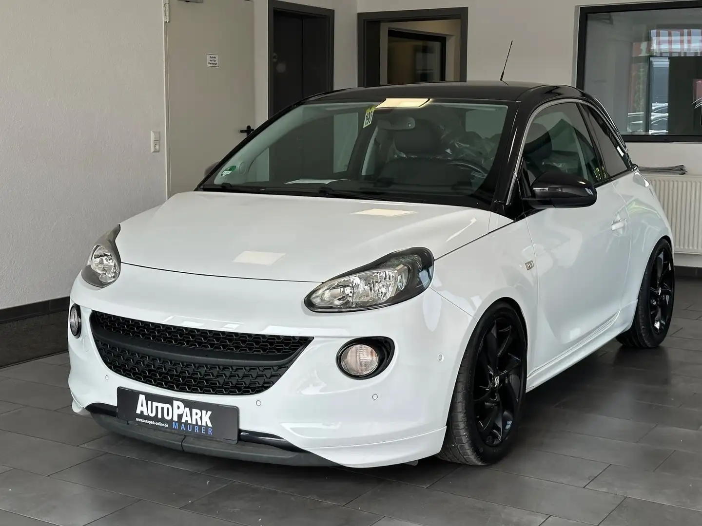 Opel Adam Slam ecoFlex Pano*Chrompaket*Black* Weiß - 2