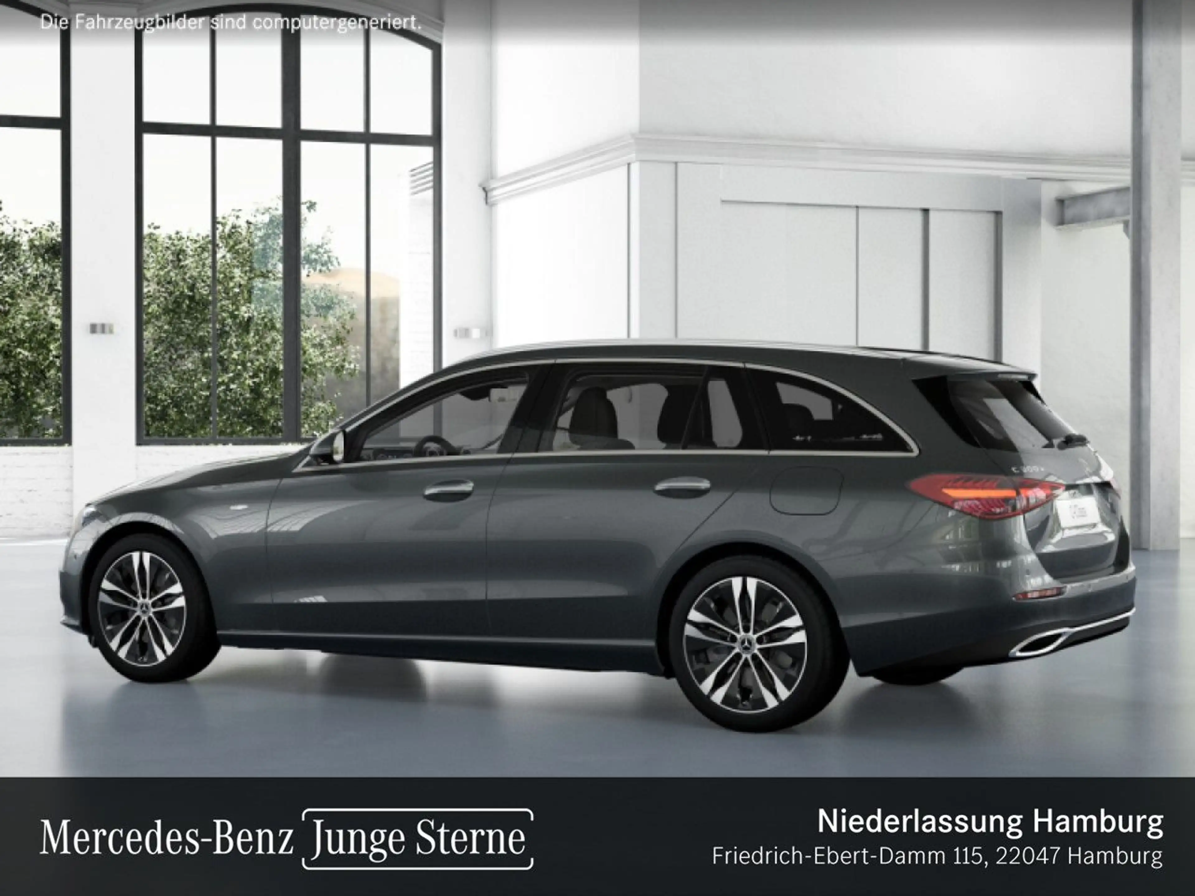Mercedes-Benz C 300 e AVANTG+360+KEYLESS+9G — photo 14