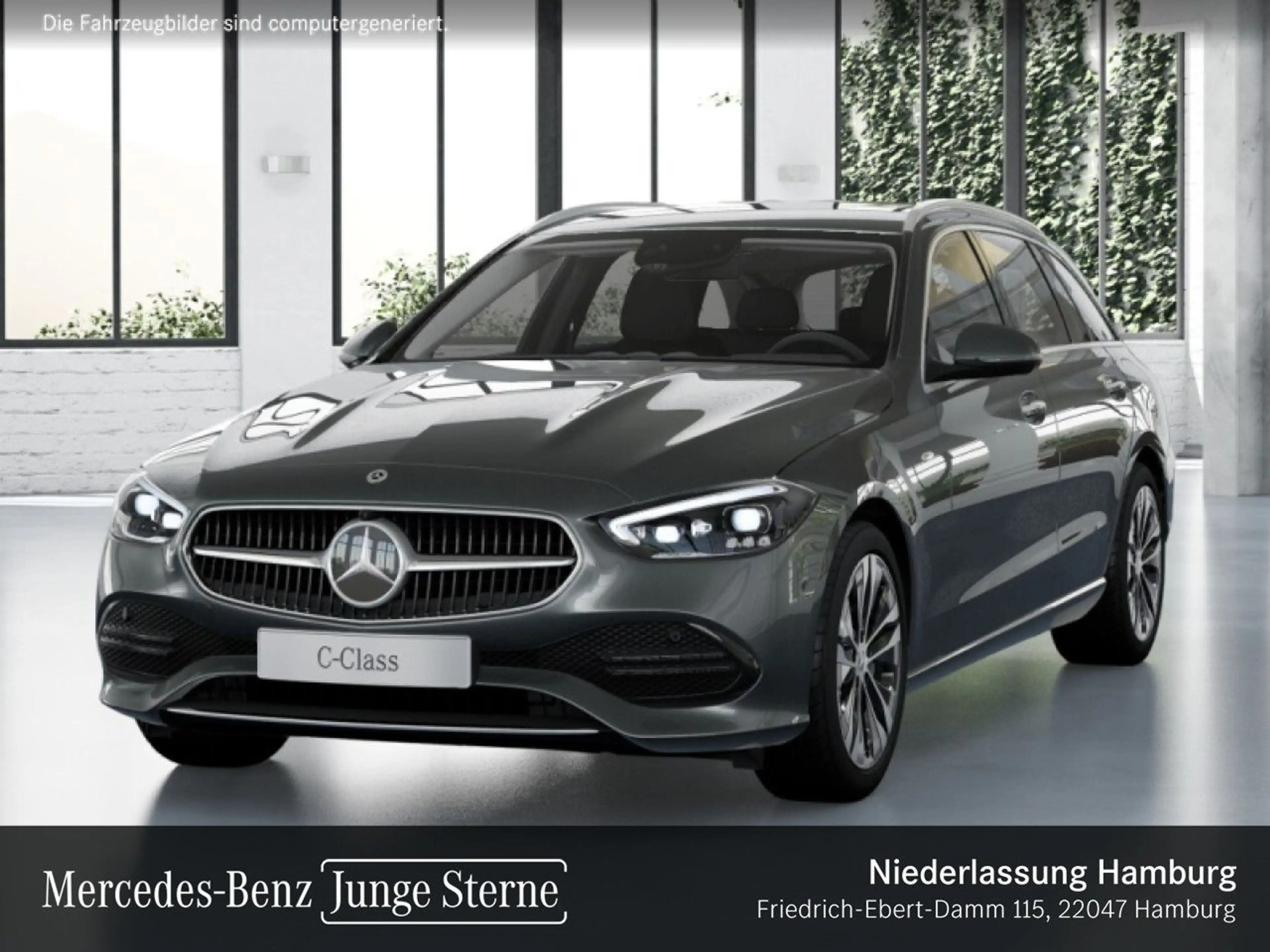 Mercedes-Benz C 300 e AVANTG+360+KEYLESS+9G — photo 2