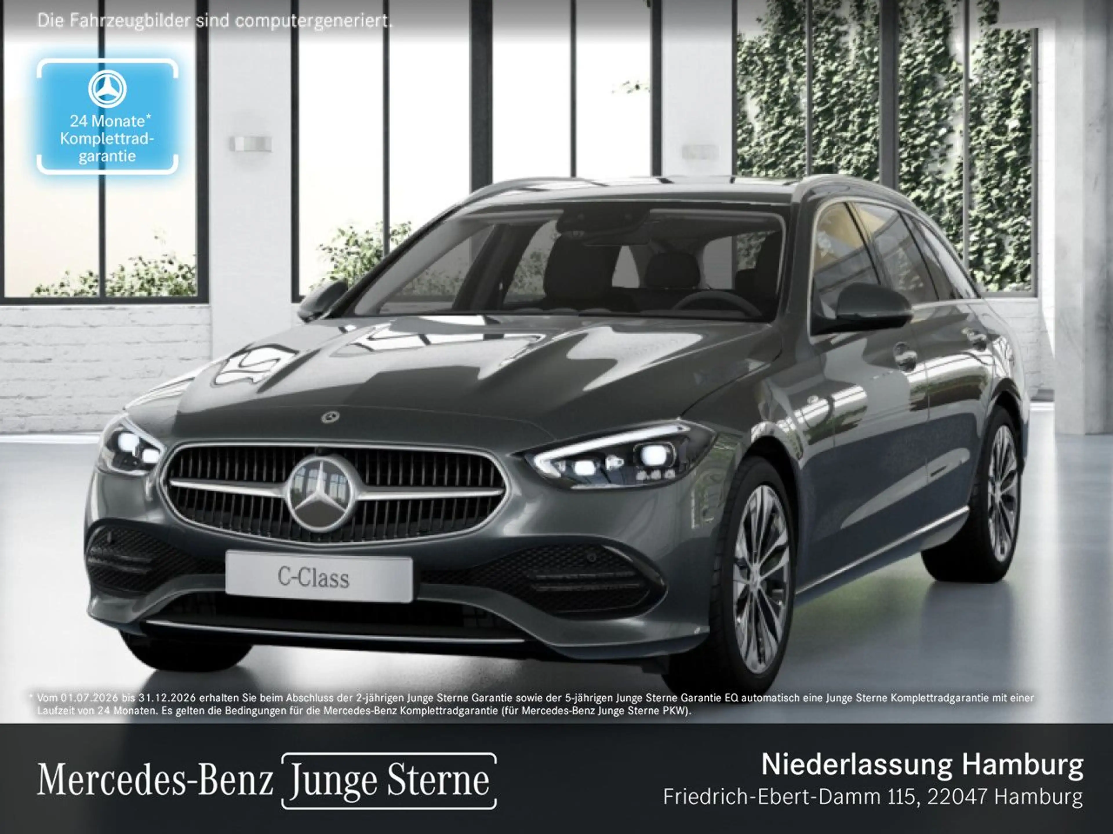 Mercedes-Benz C 300 e AVANTG+360+KEYLESS+9G