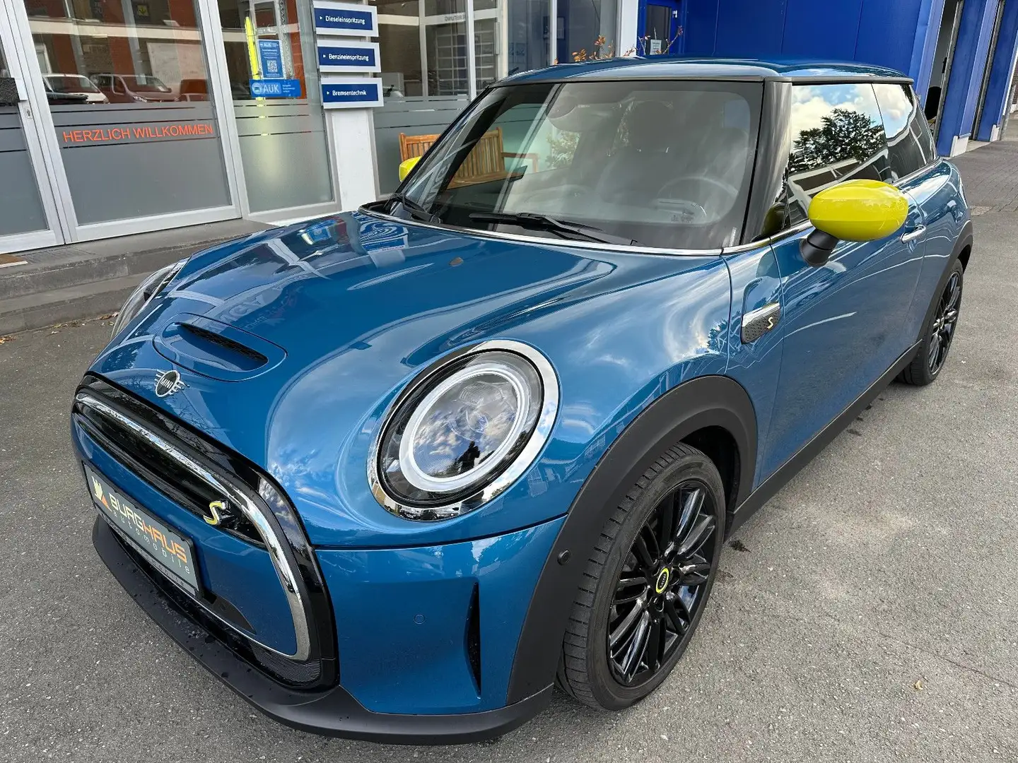 MINI Cooper SE /Electric Trim/LED/LEDER/1HD/KAMERA Bleu - 1