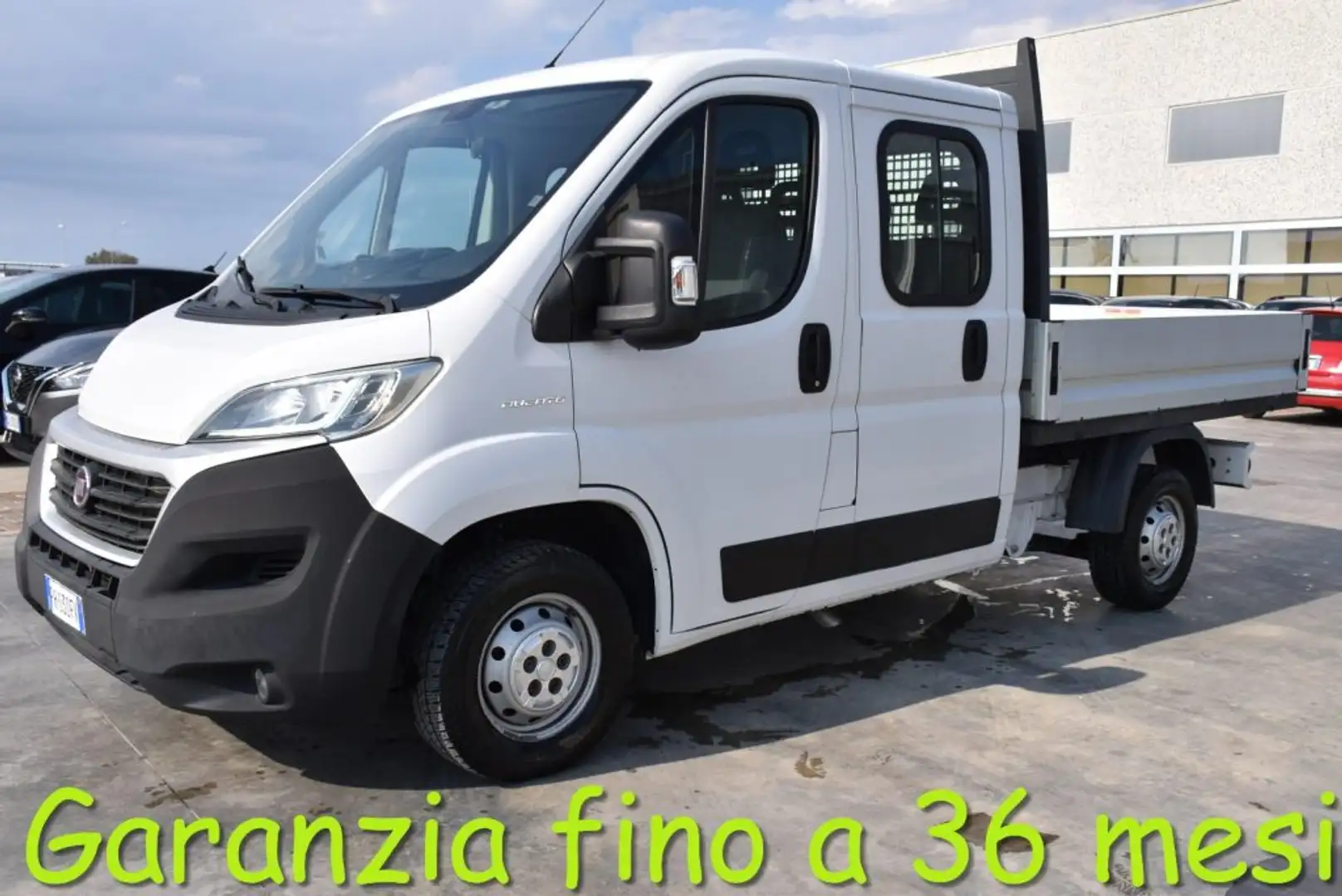 Fiat Ducato 35 2.0 MJT PM Cassonato Doppia cabina Bianco - 1