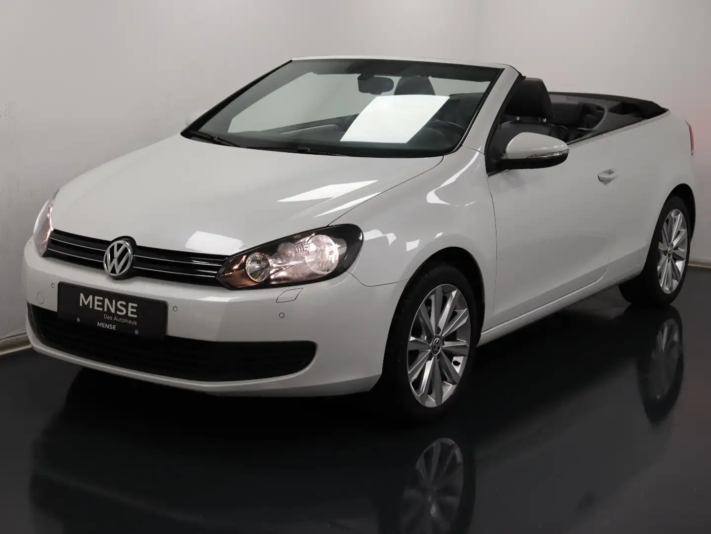 Volkswagen Golf VI Cabriolet 1.4 TSI DSG Exclusive |2xKlima Blanc - 2