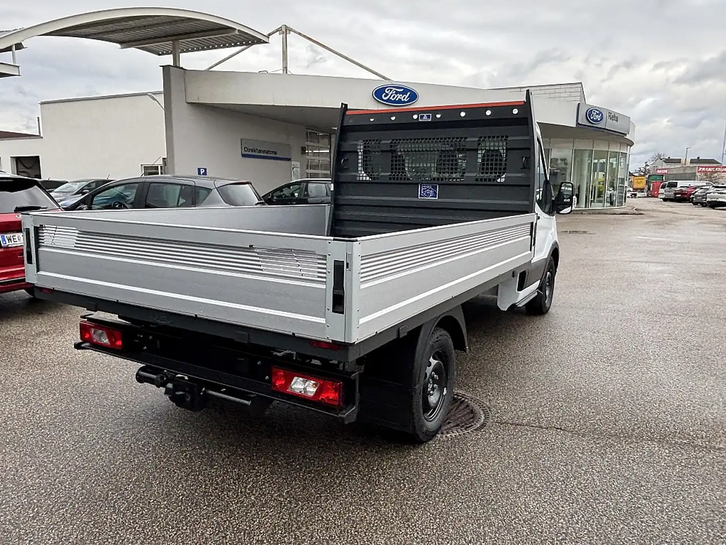 Ford Transit Pritsche DoKa 2,0 EcoBlue L2H1 350 Trend Bianco - 2
