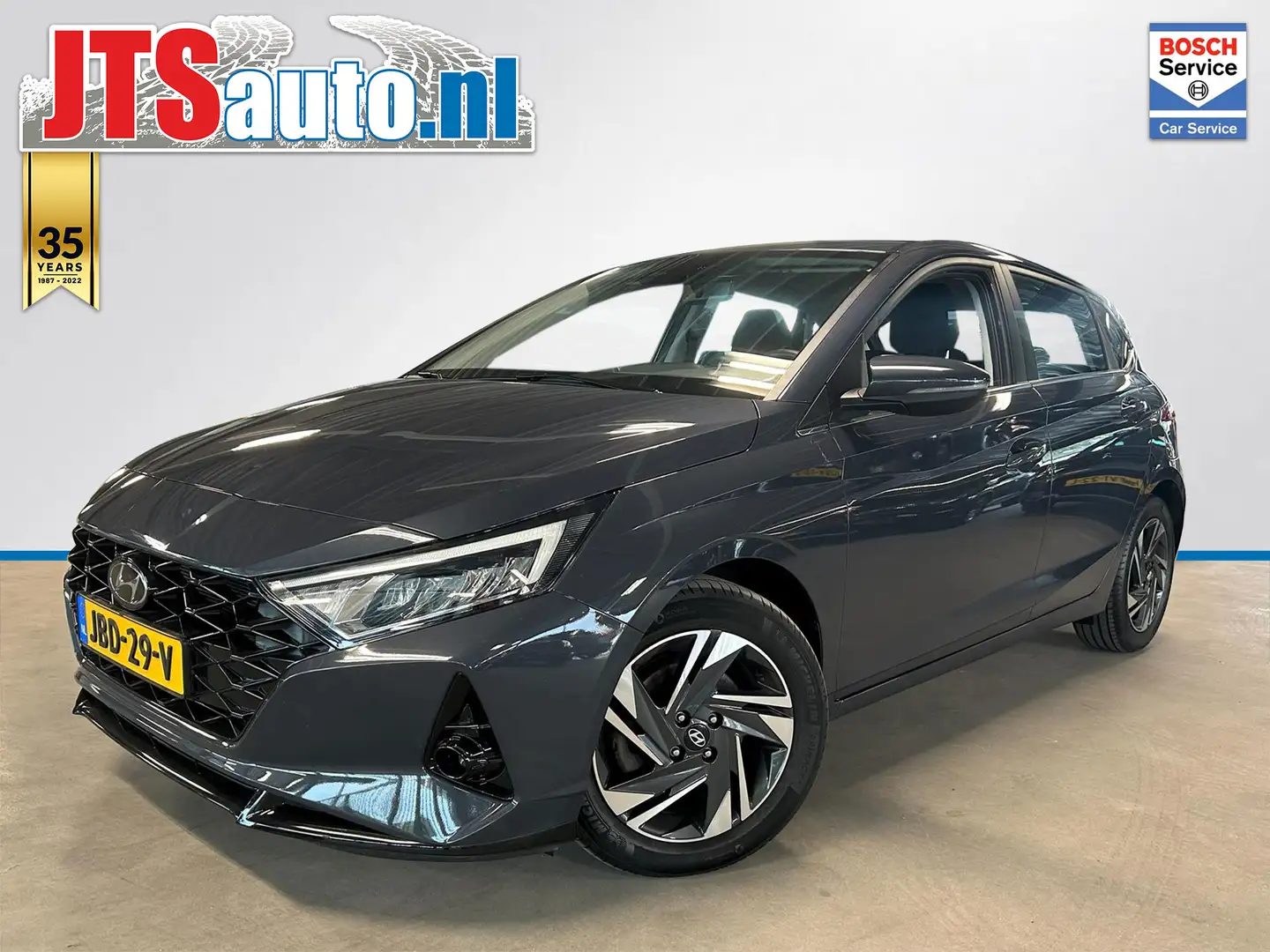 Hyundai i20 1.0 T-GDI 100PK Aut. Carplay, Winterpakket, Camera Gris - 1