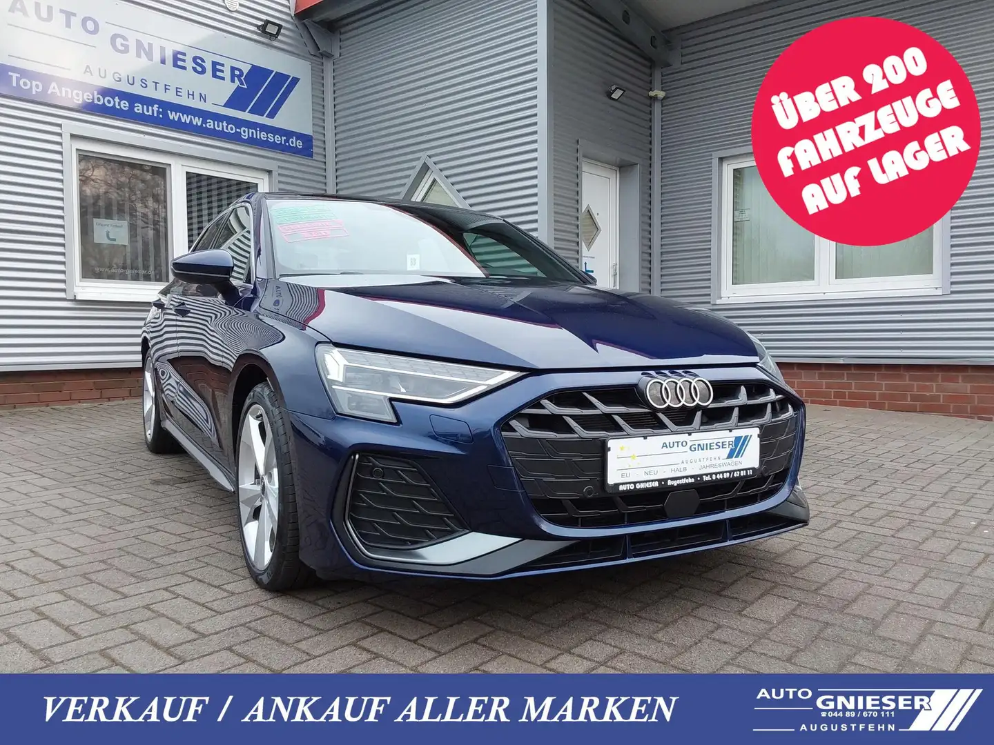 Audi A3 35 TDI S-tronic S-Line ACC/LED/PDC/SHZ/PANO 110... Blau - 1